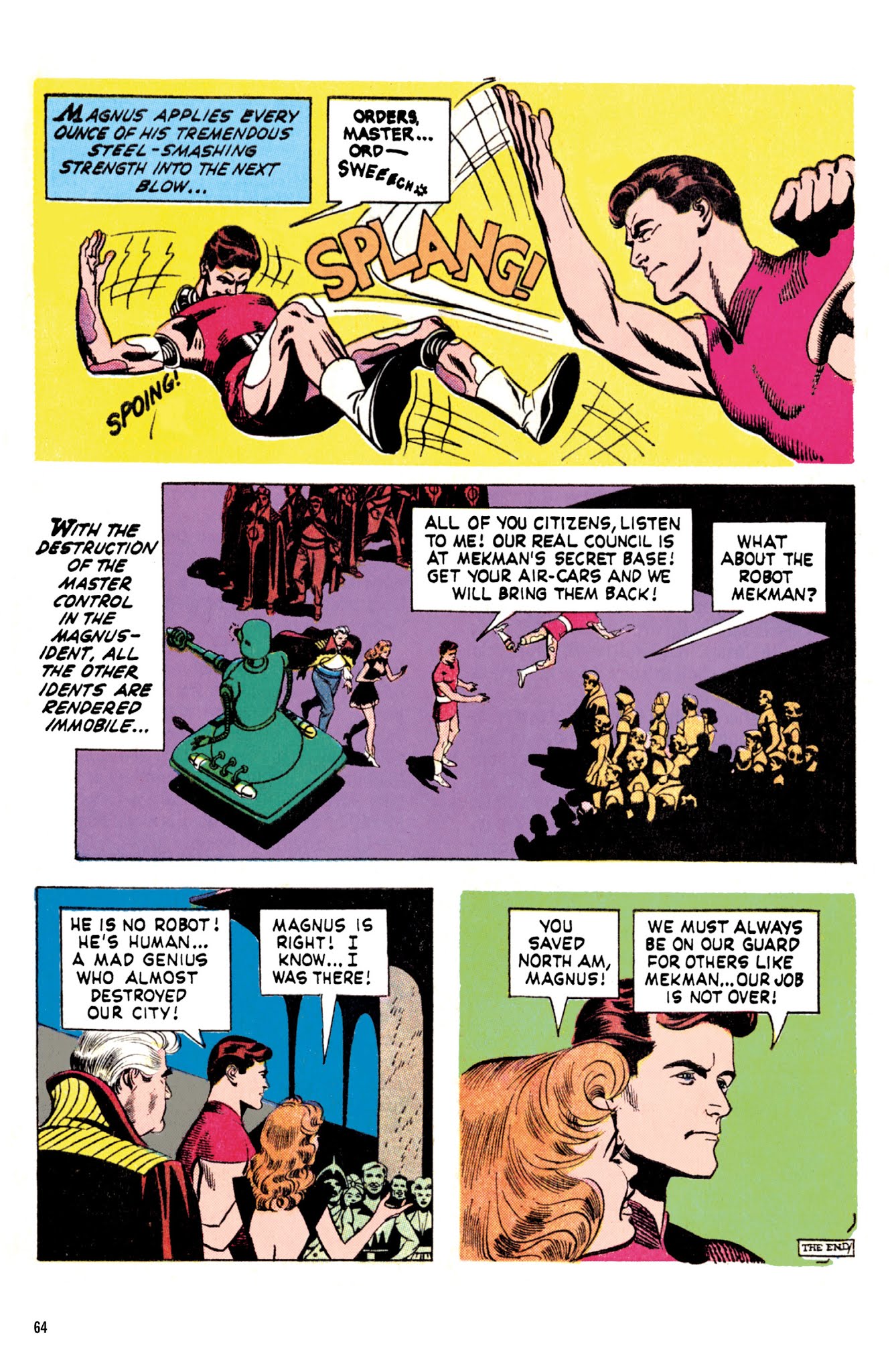 Read online Magnus, Robot Fighter Archives comic -  Issue # TPB 1 (Part 1) - 66