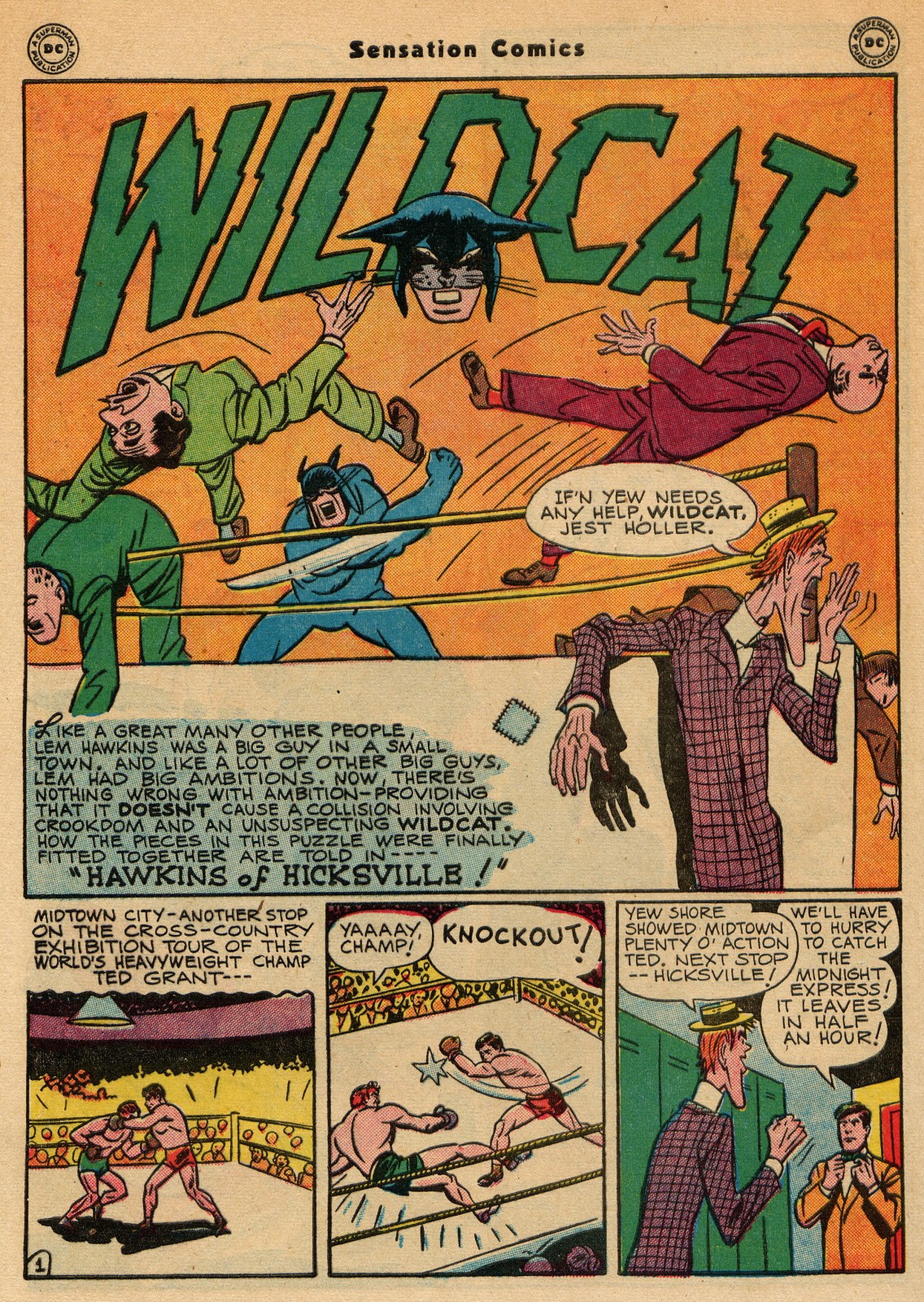 Read online Sensation (Mystery) Comics comic -  Issue #51 - 42