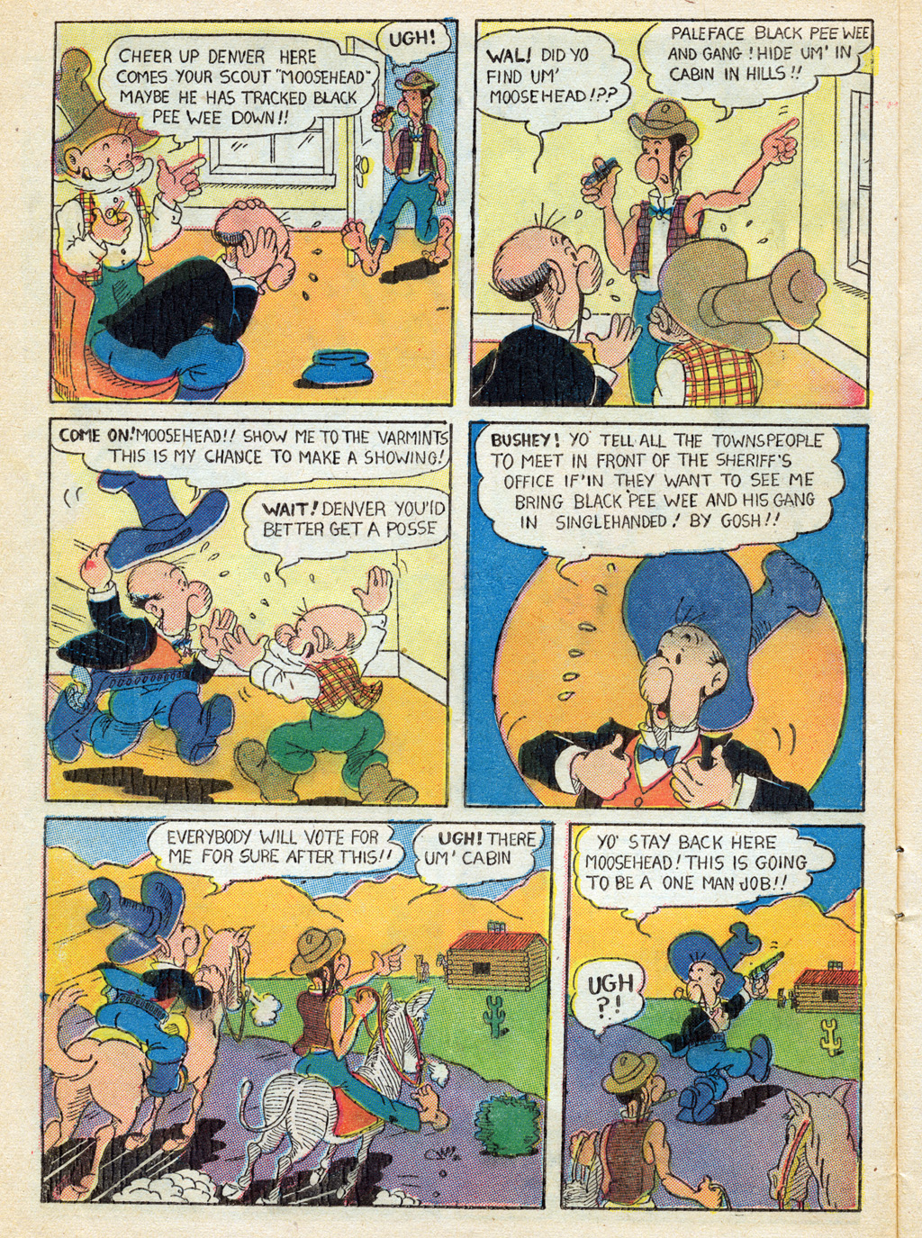 Read online Cowboy Western Comics (1948) comic -  Issue #19 - 8