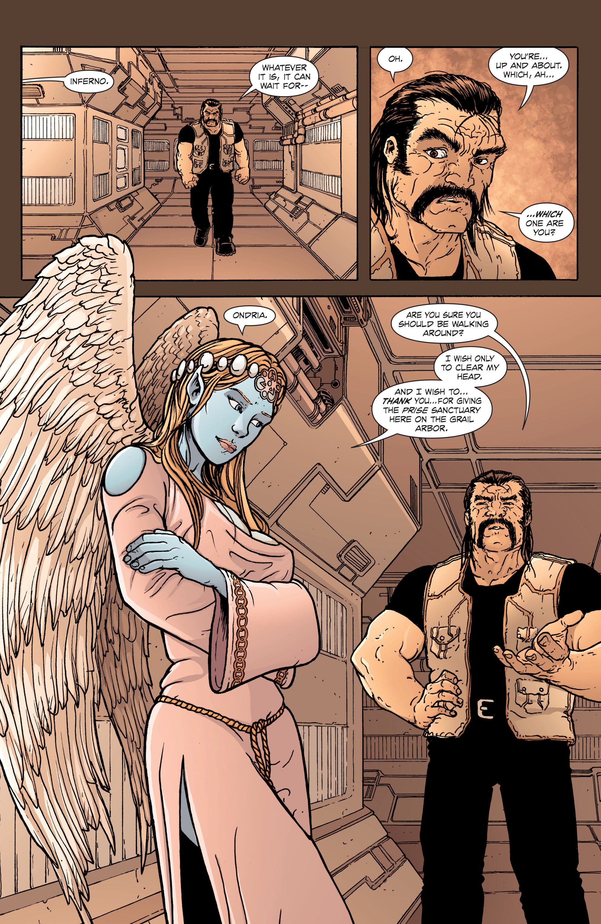 Read online The Amory Wars: In Keeping Secrets of Silent Earth 3 comic -  Issue #1 - 14