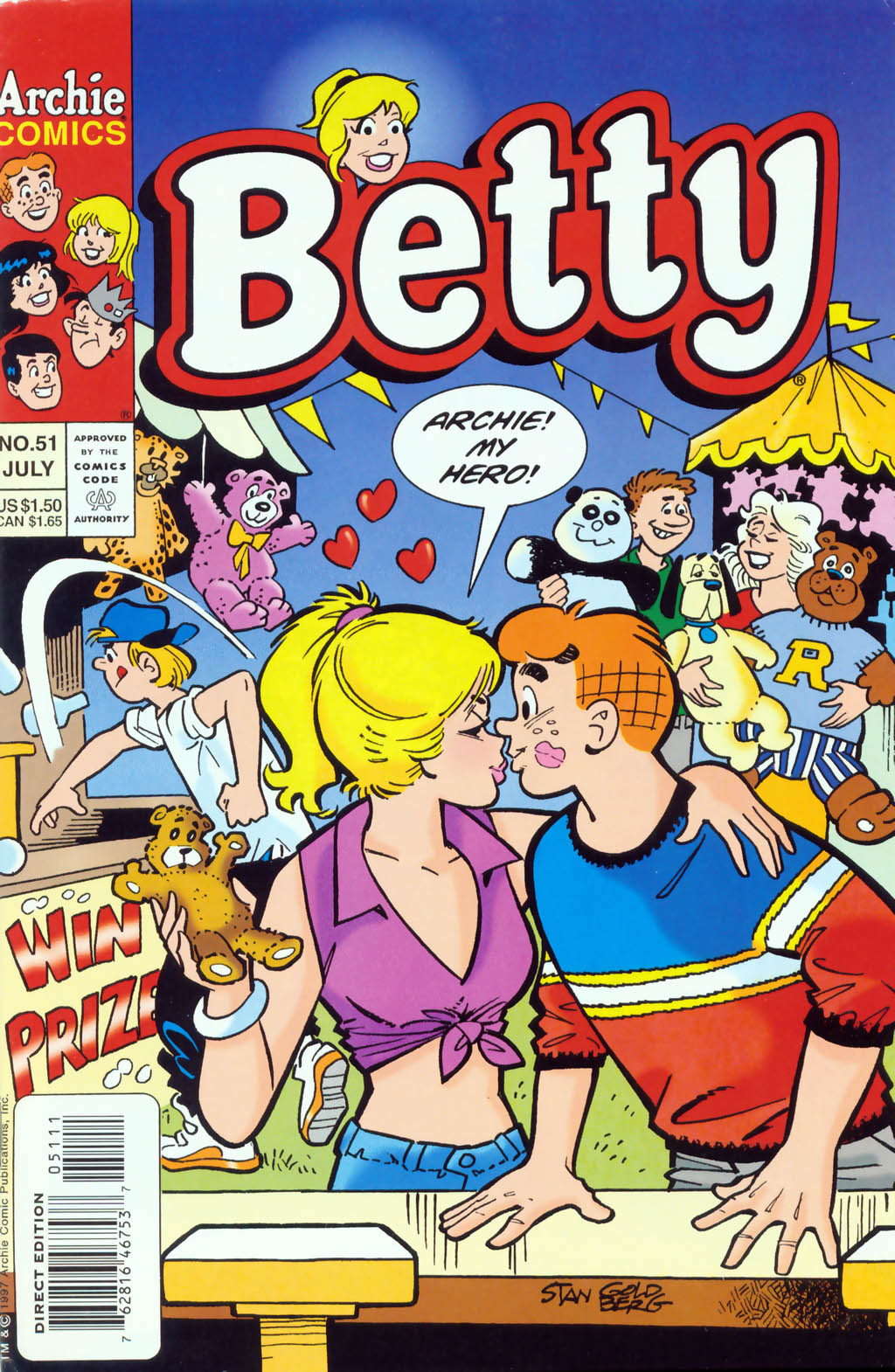 Read online Betty comic -  Issue #51 - 1