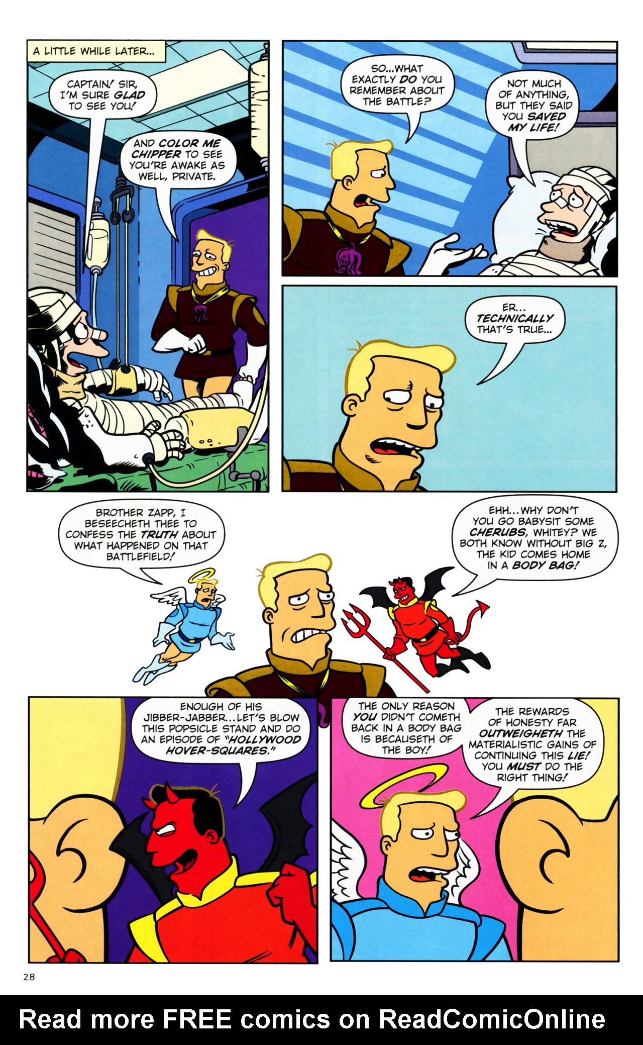 Read online Futurama Comics comic -  Issue #52 - 25