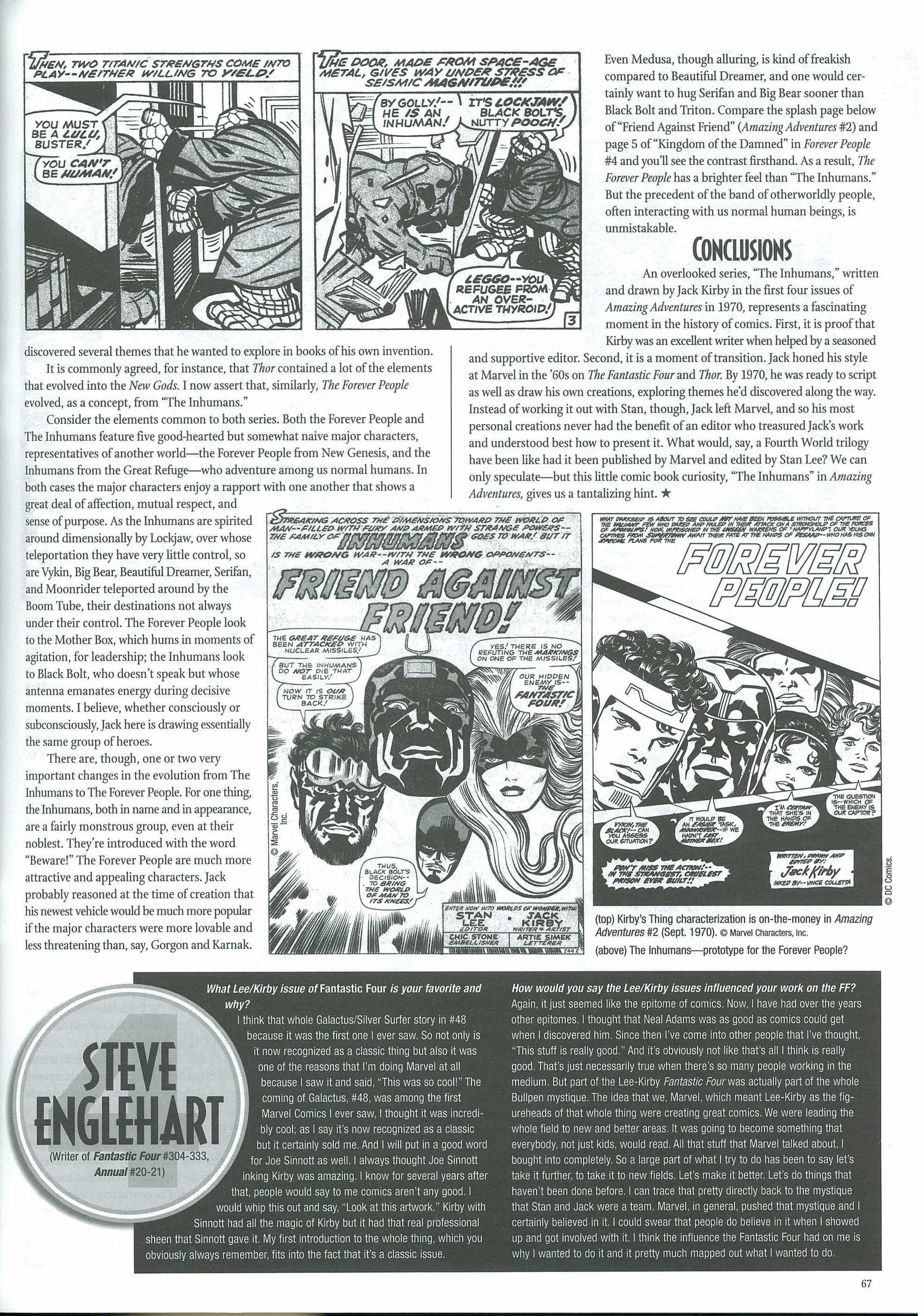 Read online The Jack Kirby Collector comic -  Issue #33 - 69