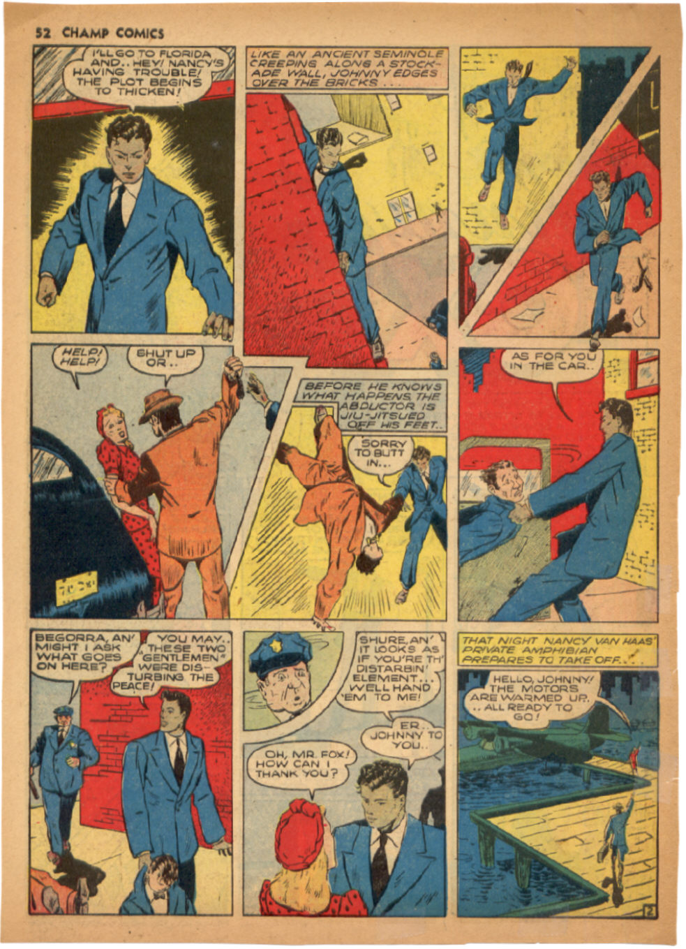 Read online Champ Comics comic -  Issue #13 - 54