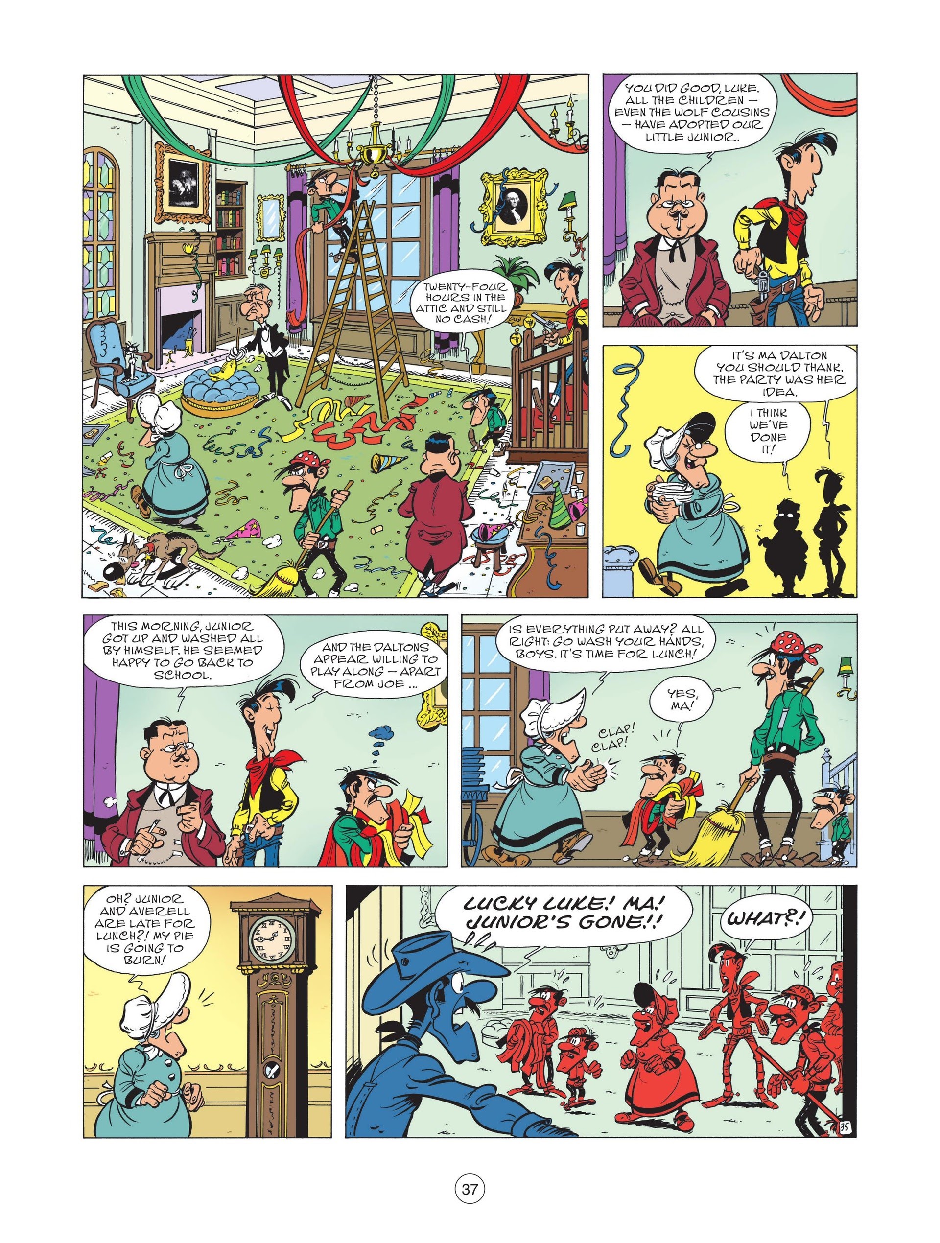 Read online A Lucky Luke Adventure comic -  Issue #78 - 39