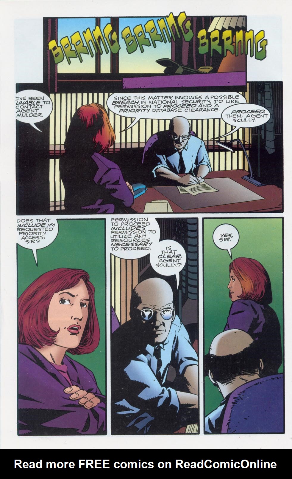 Read online The X-Files (1995) comic -  Issue #10 - 14