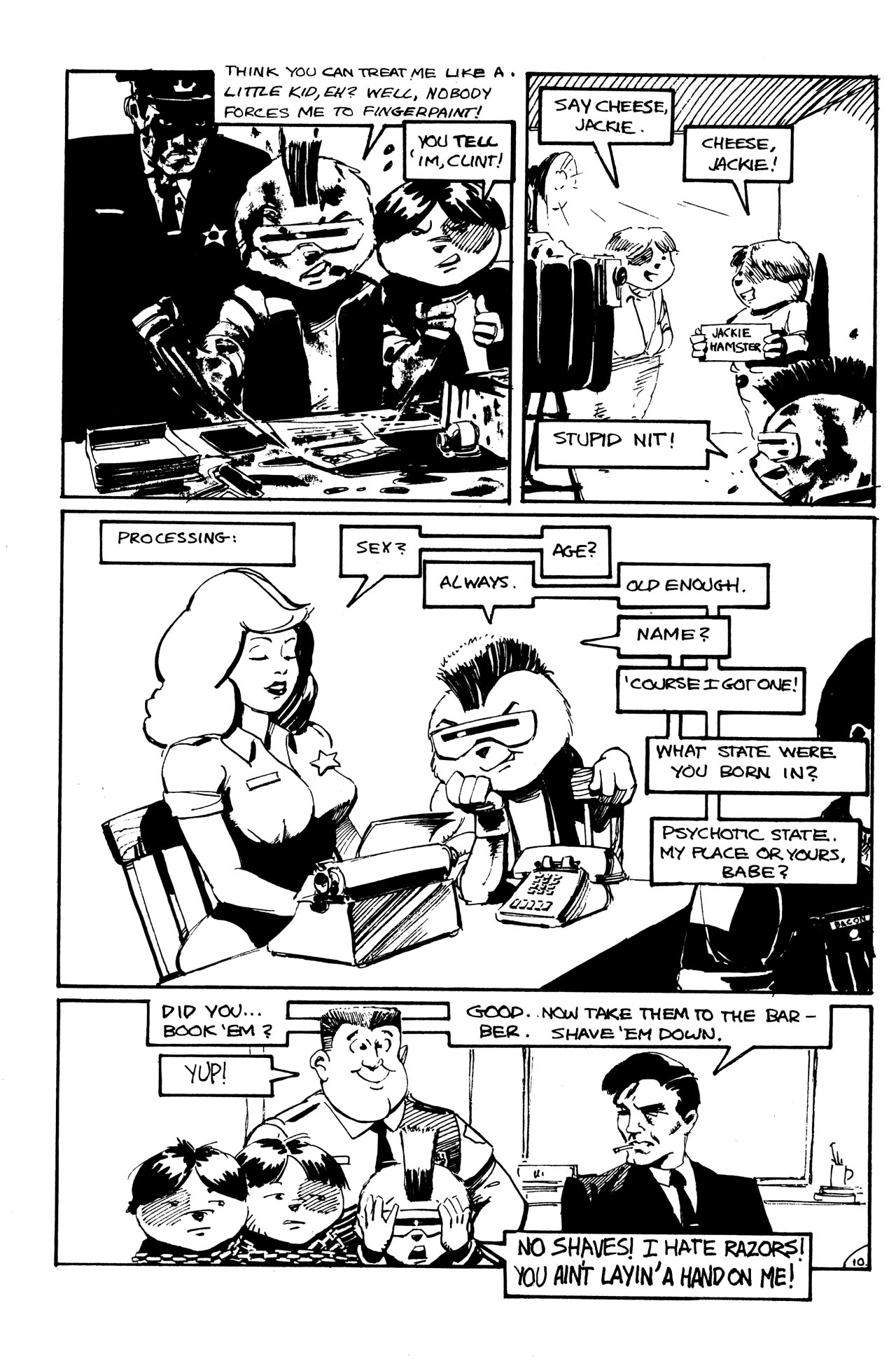 Read online Adolescent Radioactive Black Belt Hamsters comic -  Issue #3 - 12