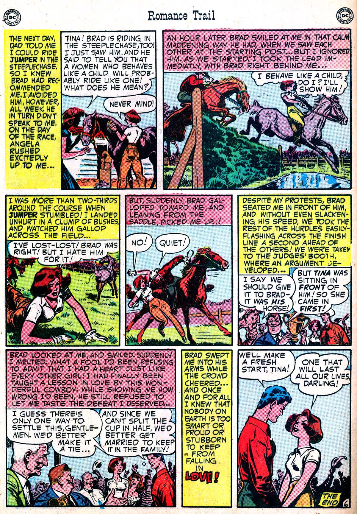 Read online Romance Trail comic -  Issue #6 - 48