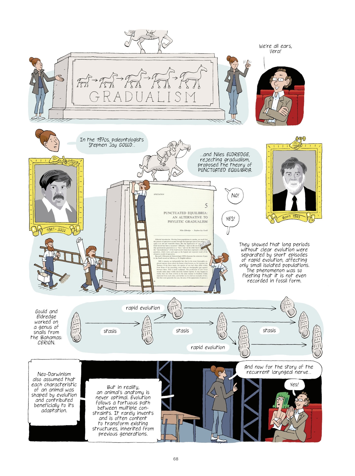 Read online Evolution, Darwin, God, and the Horse-People comic -  Issue # TPB - 67