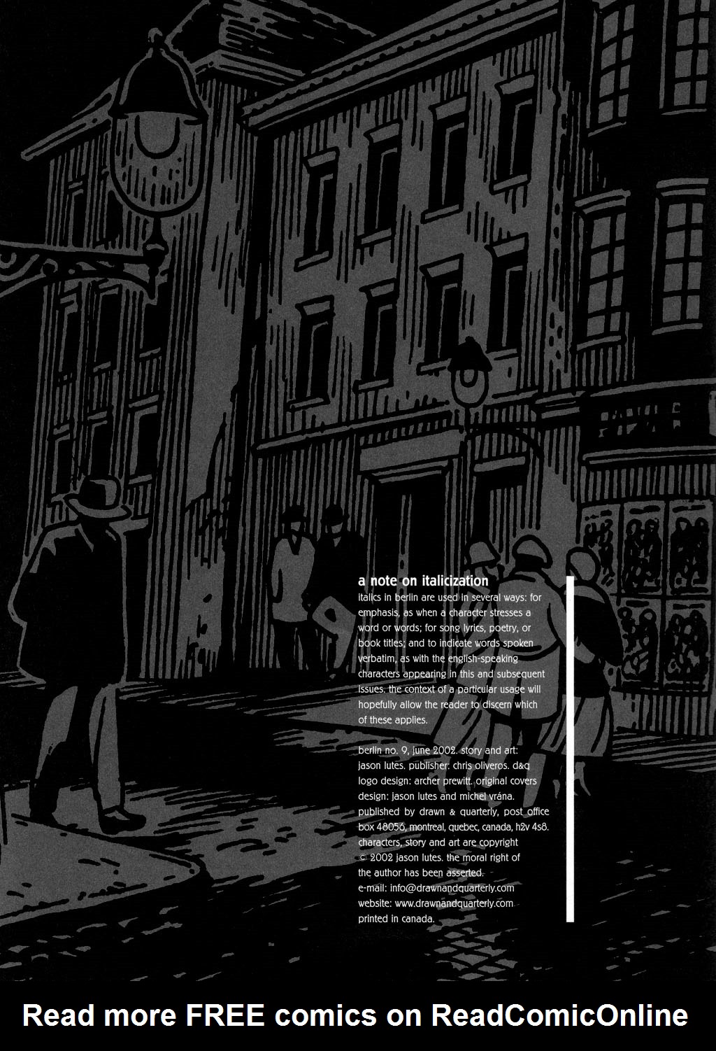 Read online Berlin comic -  Issue #9 - 2