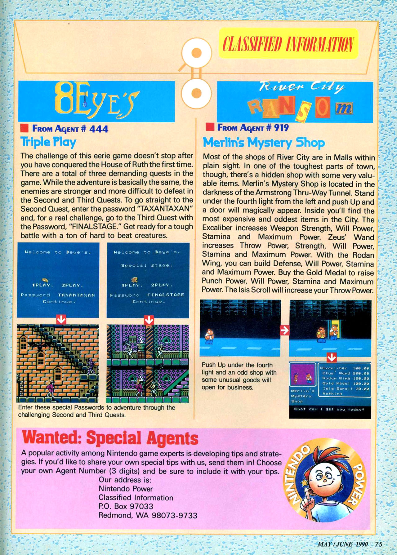 Read online Nintendo Power comic -  Issue #12 - 68
