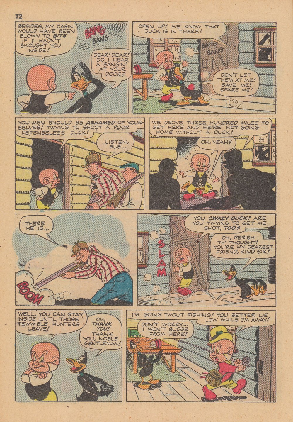 Read online Bugs Bunny's Christmas Funnies comic -  Issue # TPB 2 - 74