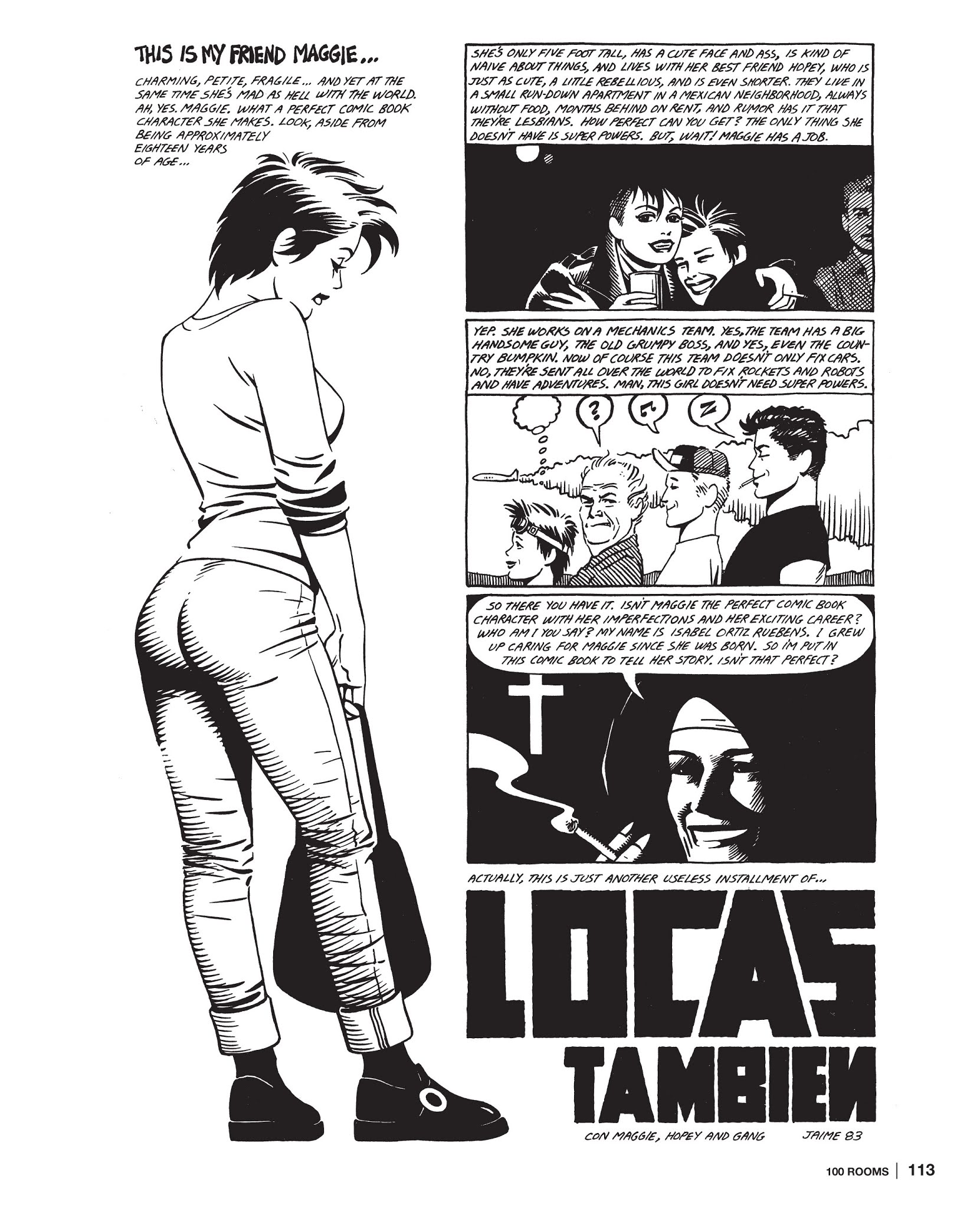 Read online Maggie the Mechanic: The Love & Rockets Library - Locas comic -  Issue # TPB (Part 2) - 14
