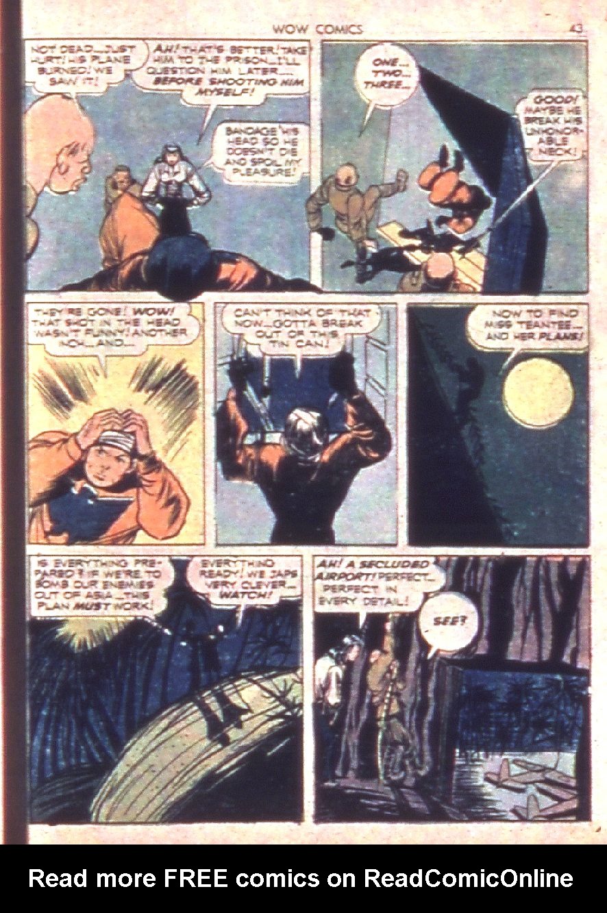 Read online Wow Comics comic -  Issue #7 - 43