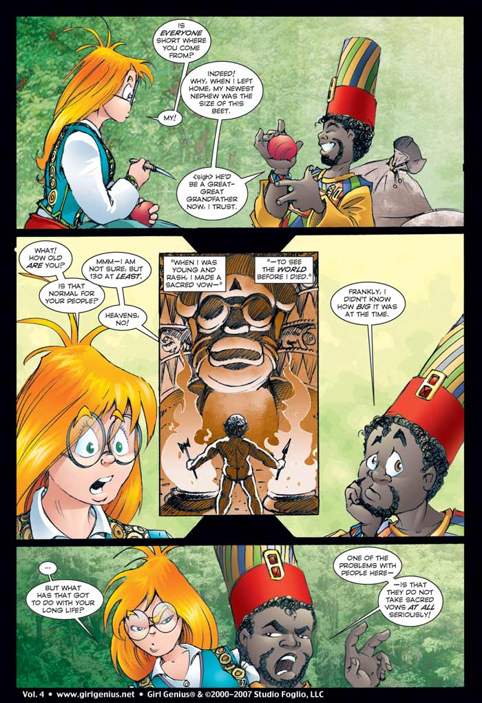 Read online Girl Genius (2002) comic -  Issue #4 - 64