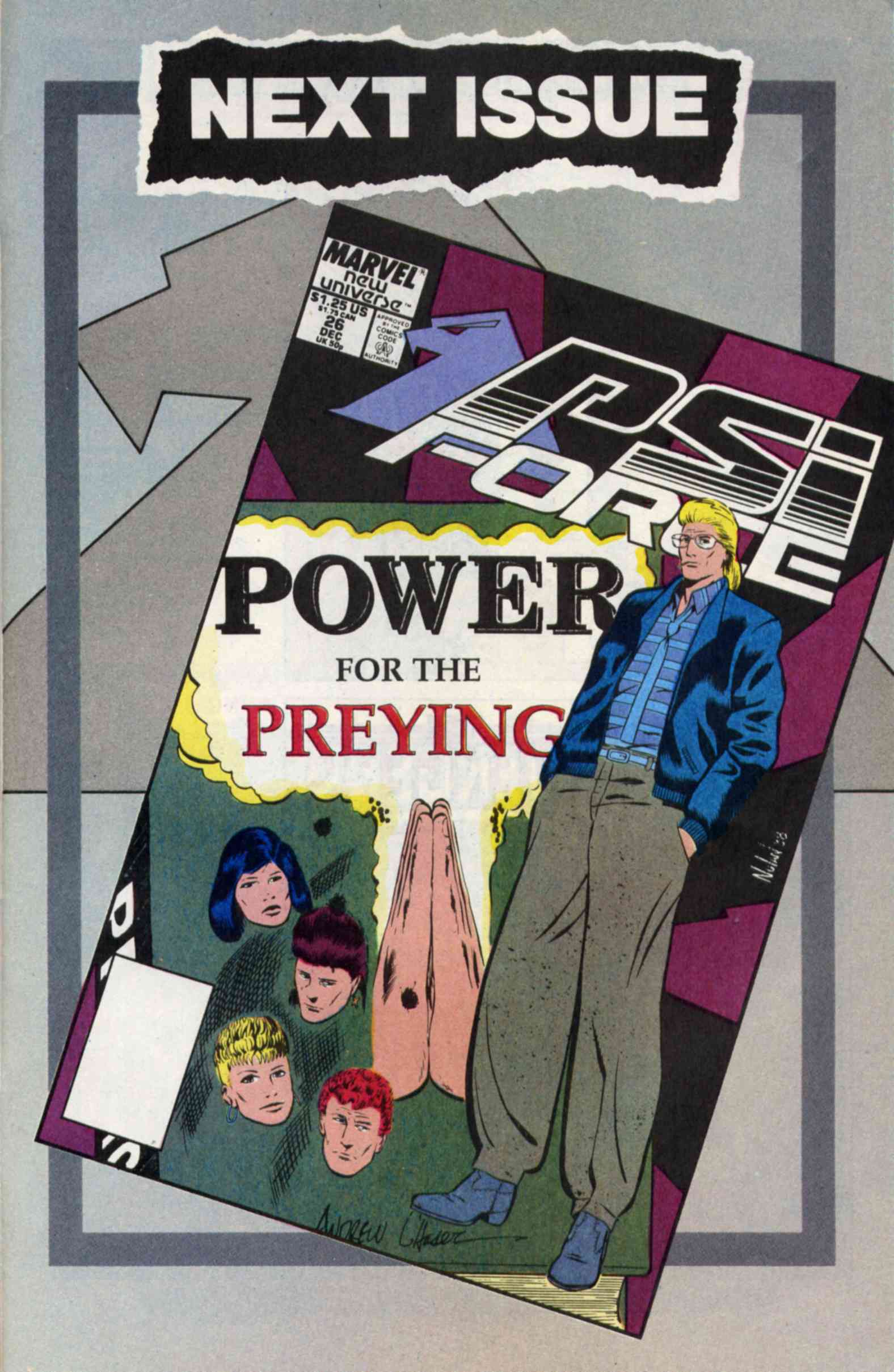 Read online Psi-Force comic -  Issue #25 - 30