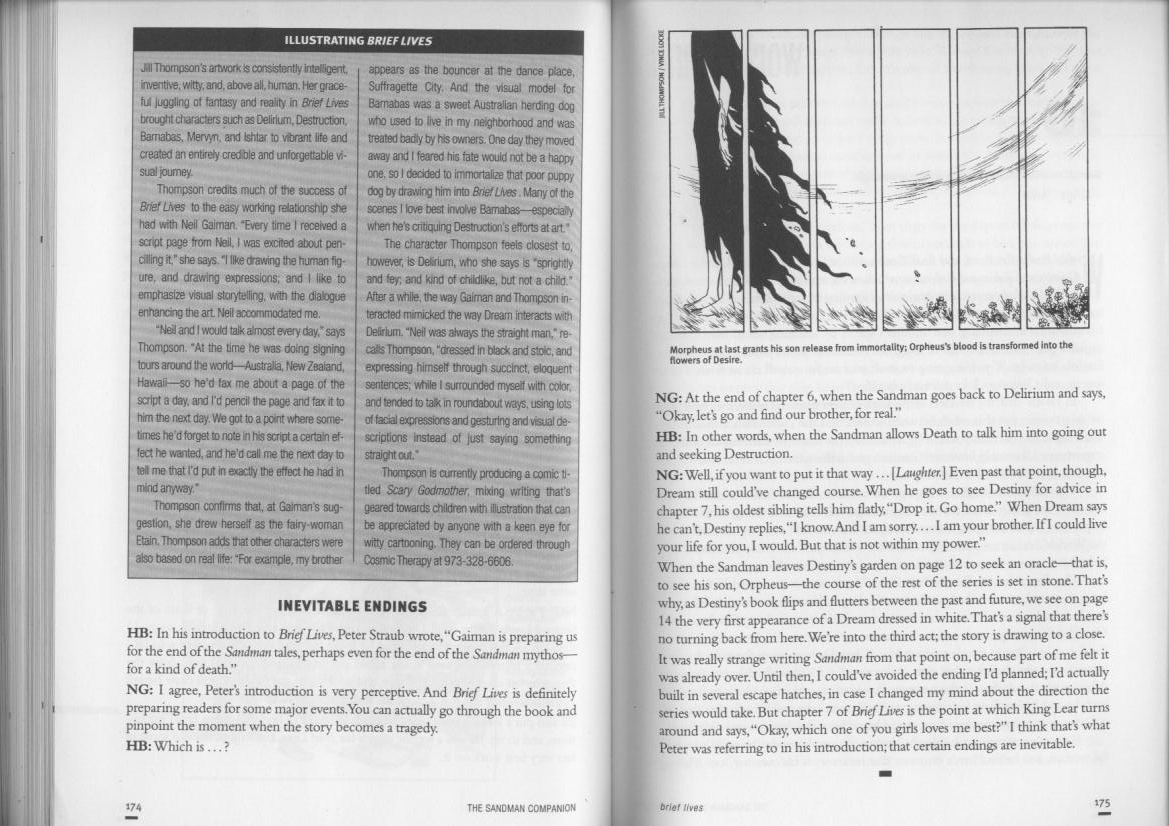 Read online The Sandman Companion comic -  Issue # TPB - 102