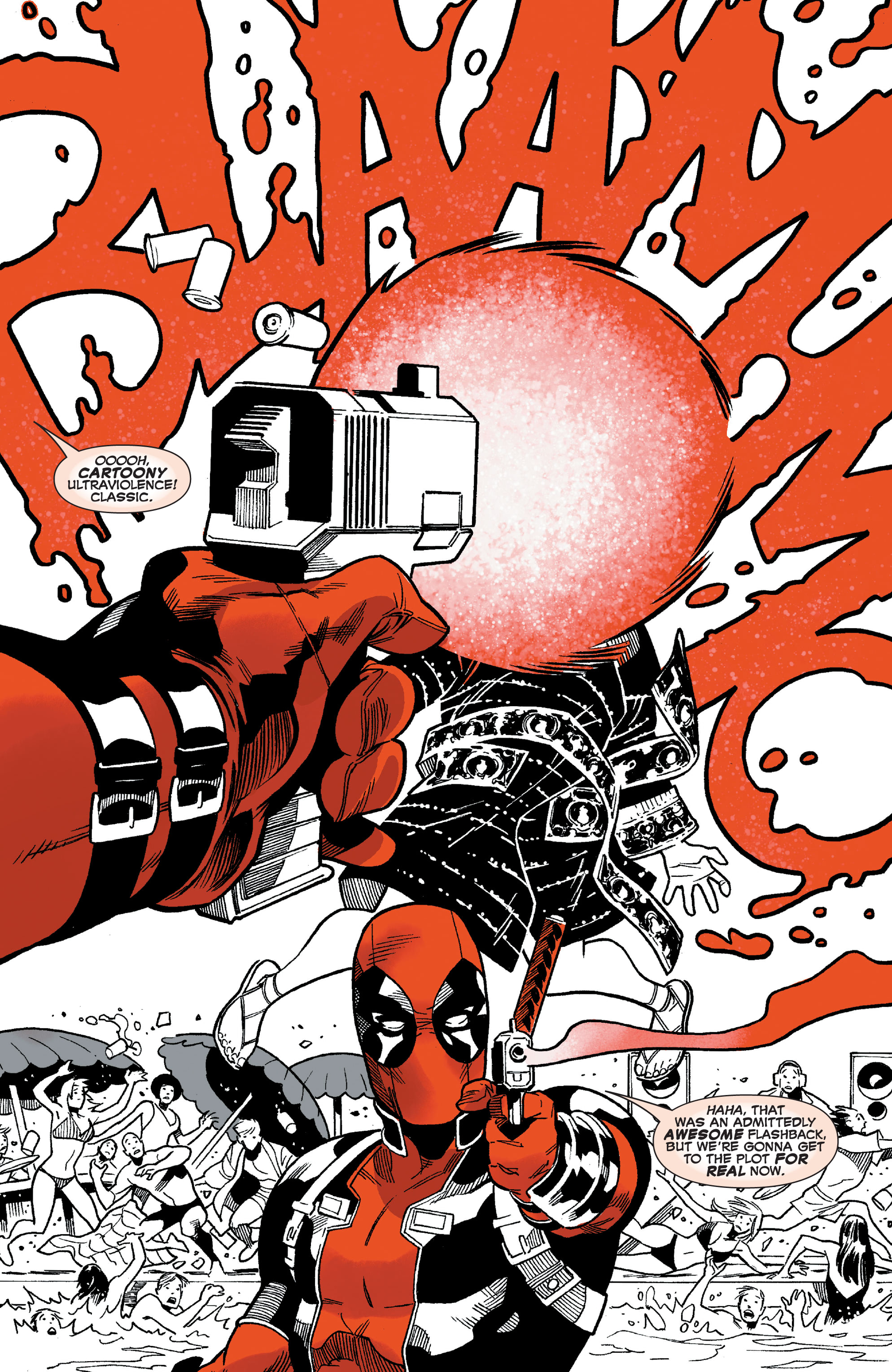 Read online Deadpool: Black, White & Blood comic -  Issue #2 - 14
