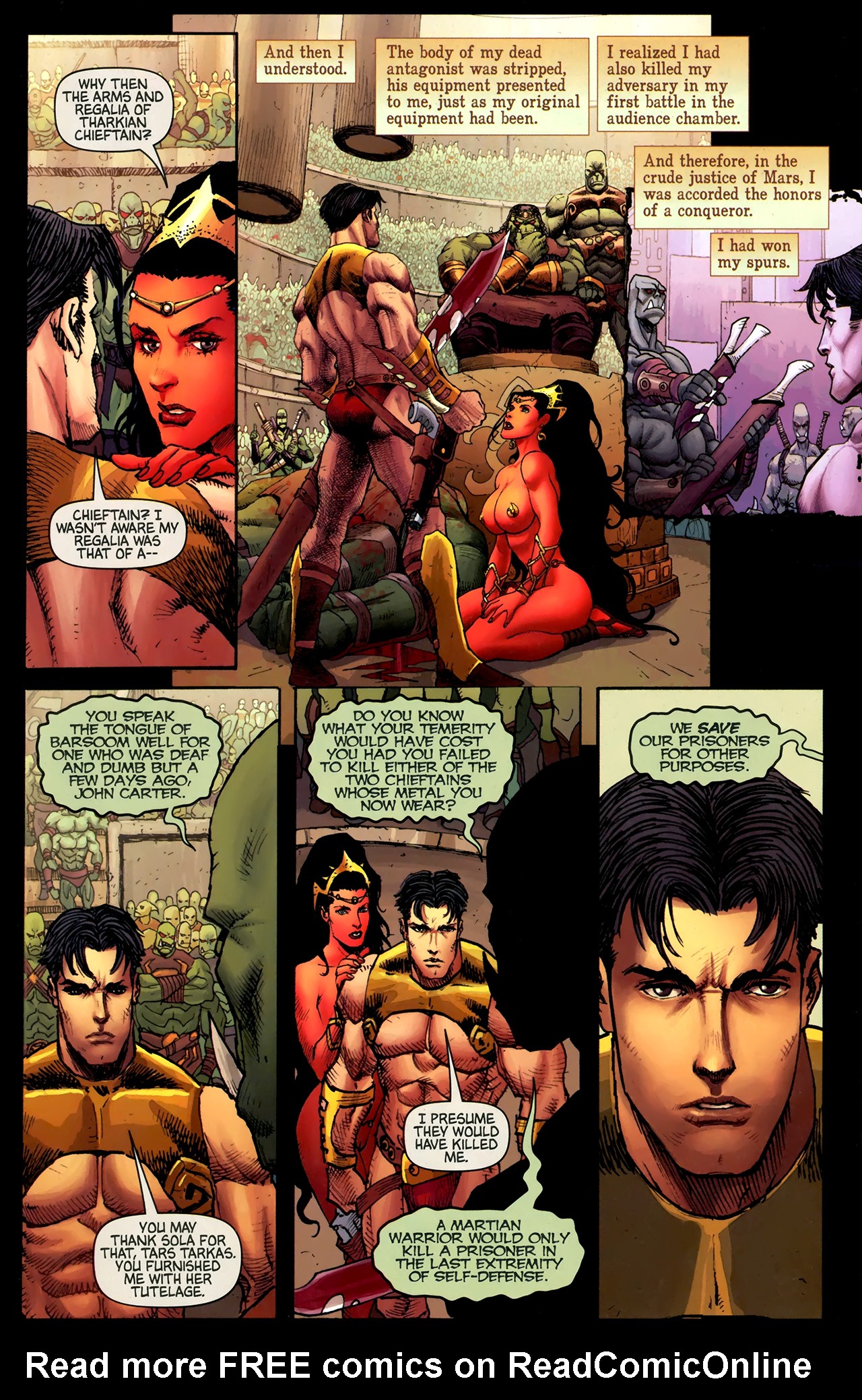 Read online Warlord of Mars comic -  Issue #4 - 25