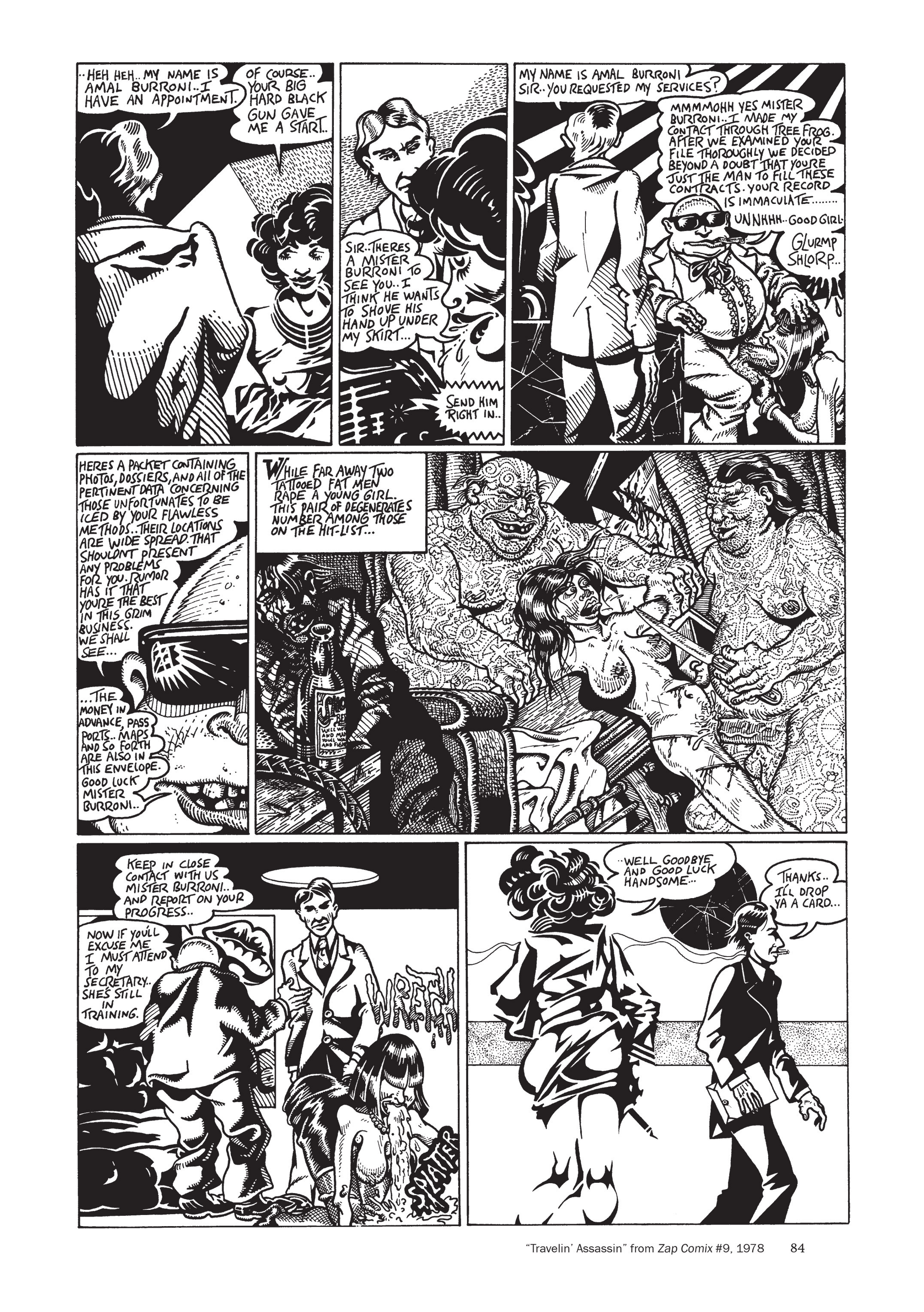 Read online The Mythology of S. Clay Wilson comic -  Issue # Demons and Angels (Part 1) - 77
