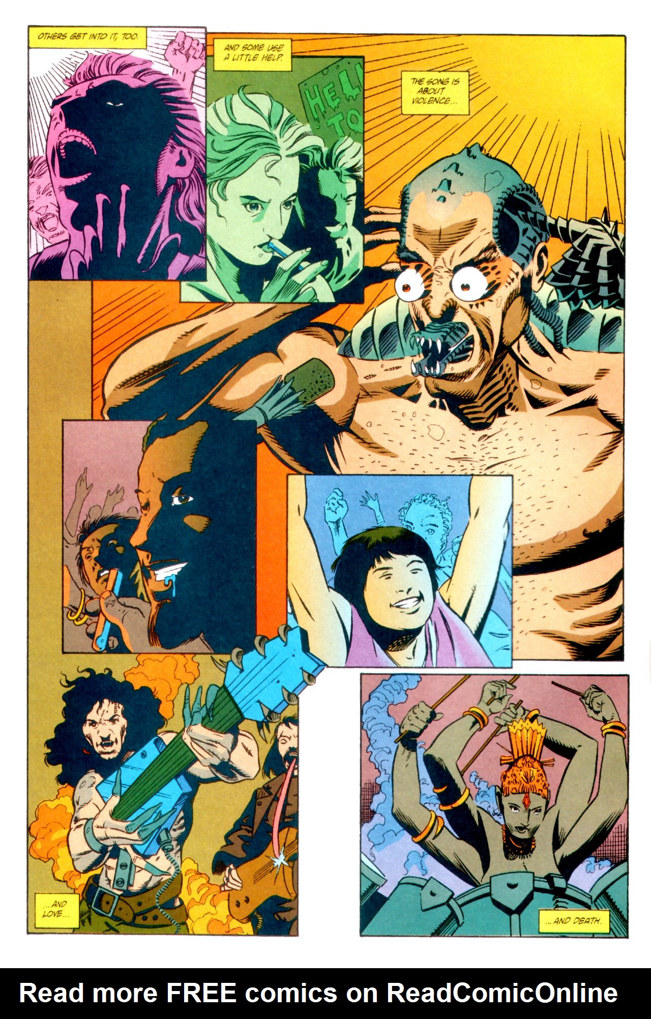 Read online Aliens: Music of the Spears comic -  Issue #3 - 11