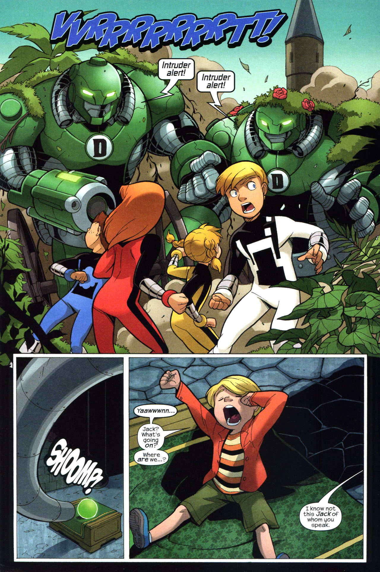 Read online Fantastic Four and Power Pack comic -  Issue #3 - 6