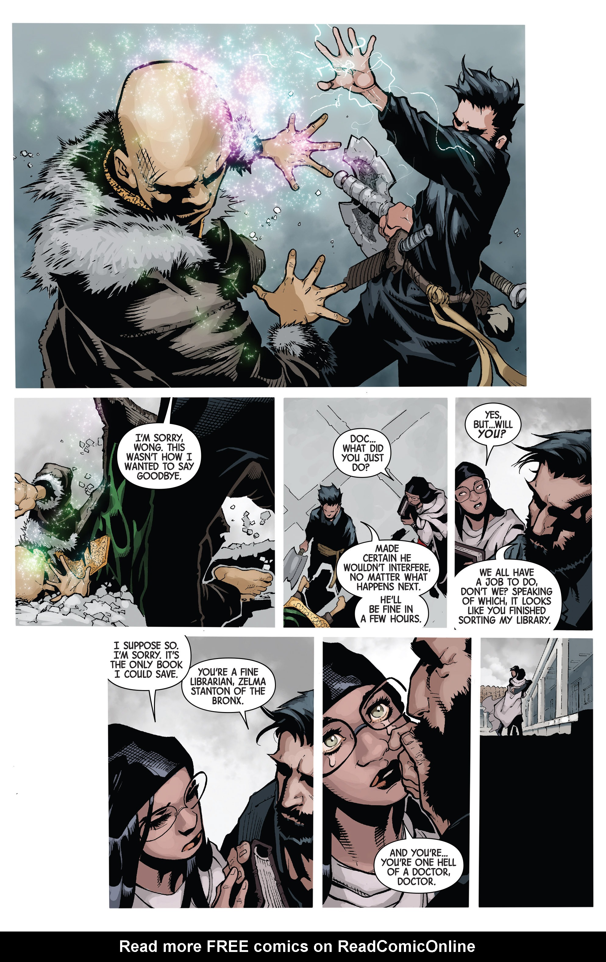 Read online Doctor Strange (2015) comic -  Issue #9 - 16