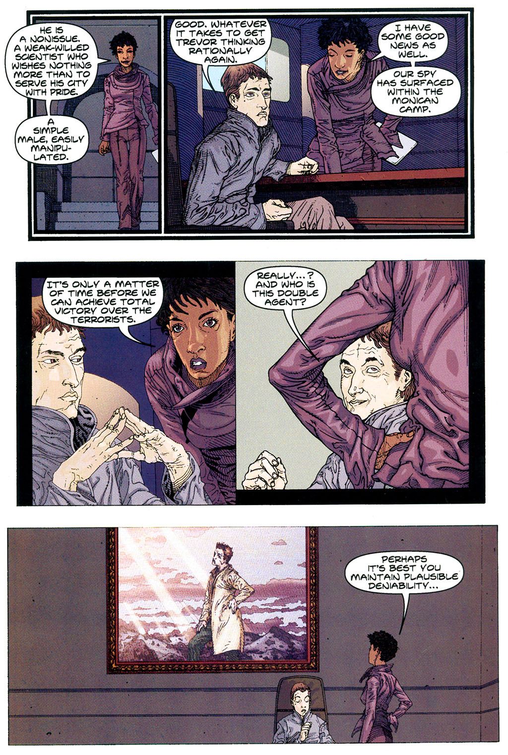 Read online Aeon Flux comic -  Issue #2 - 13