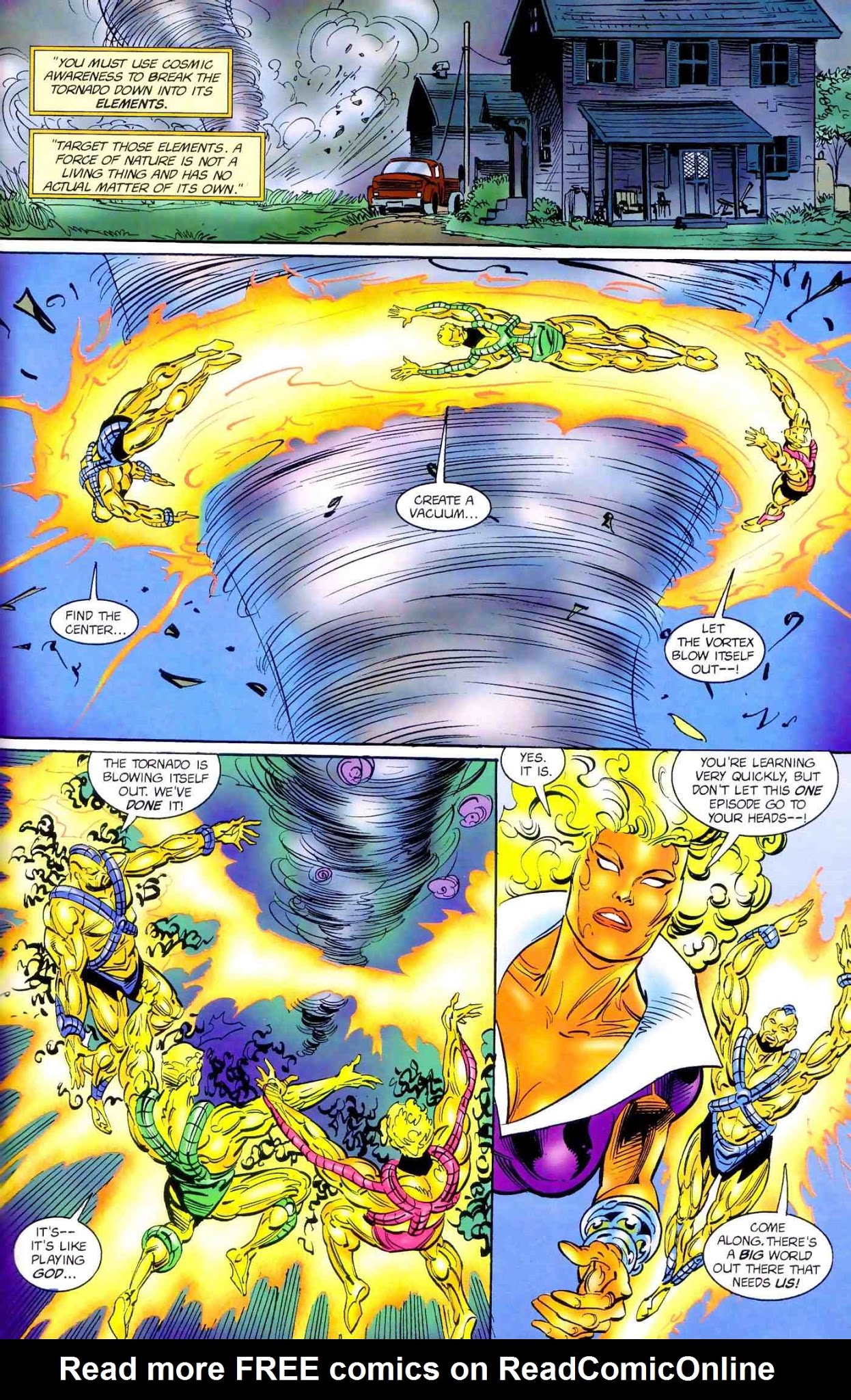 Read online Cosmic Powers Unlimited comic -  Issue #2 - 10
