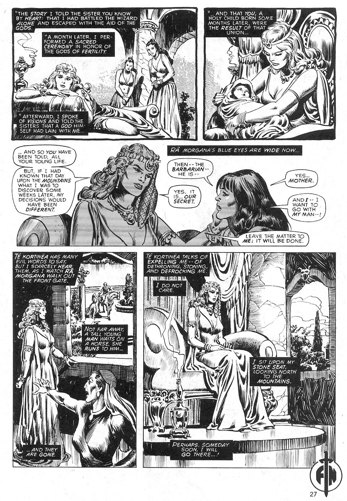 The Savage Sword Of Conan issue 29 - Page 27