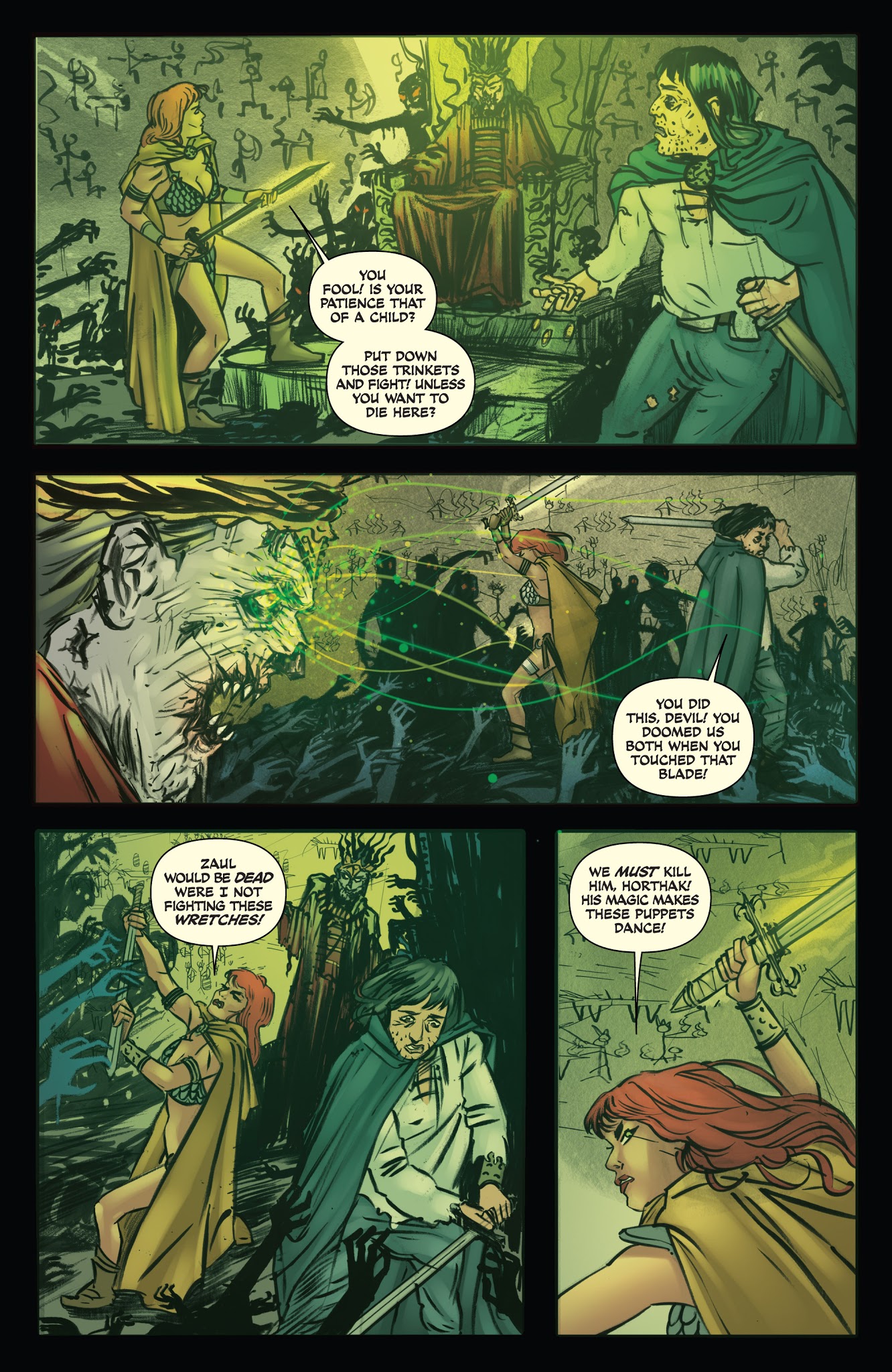 Read online Legends of Red Sonja comic -  Issue # TPB - 56