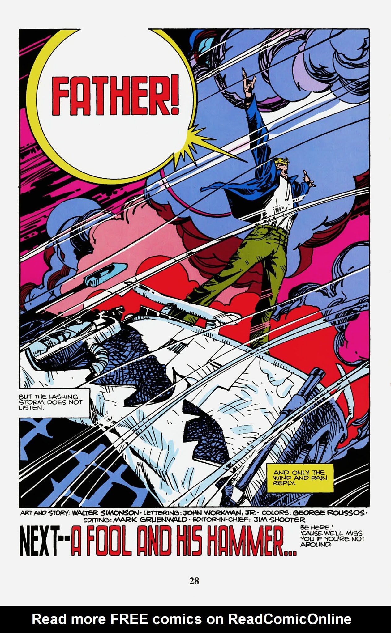 Read online Thor Visionaries: Walter Simonson comic -  Issue # TPB 1 - 30