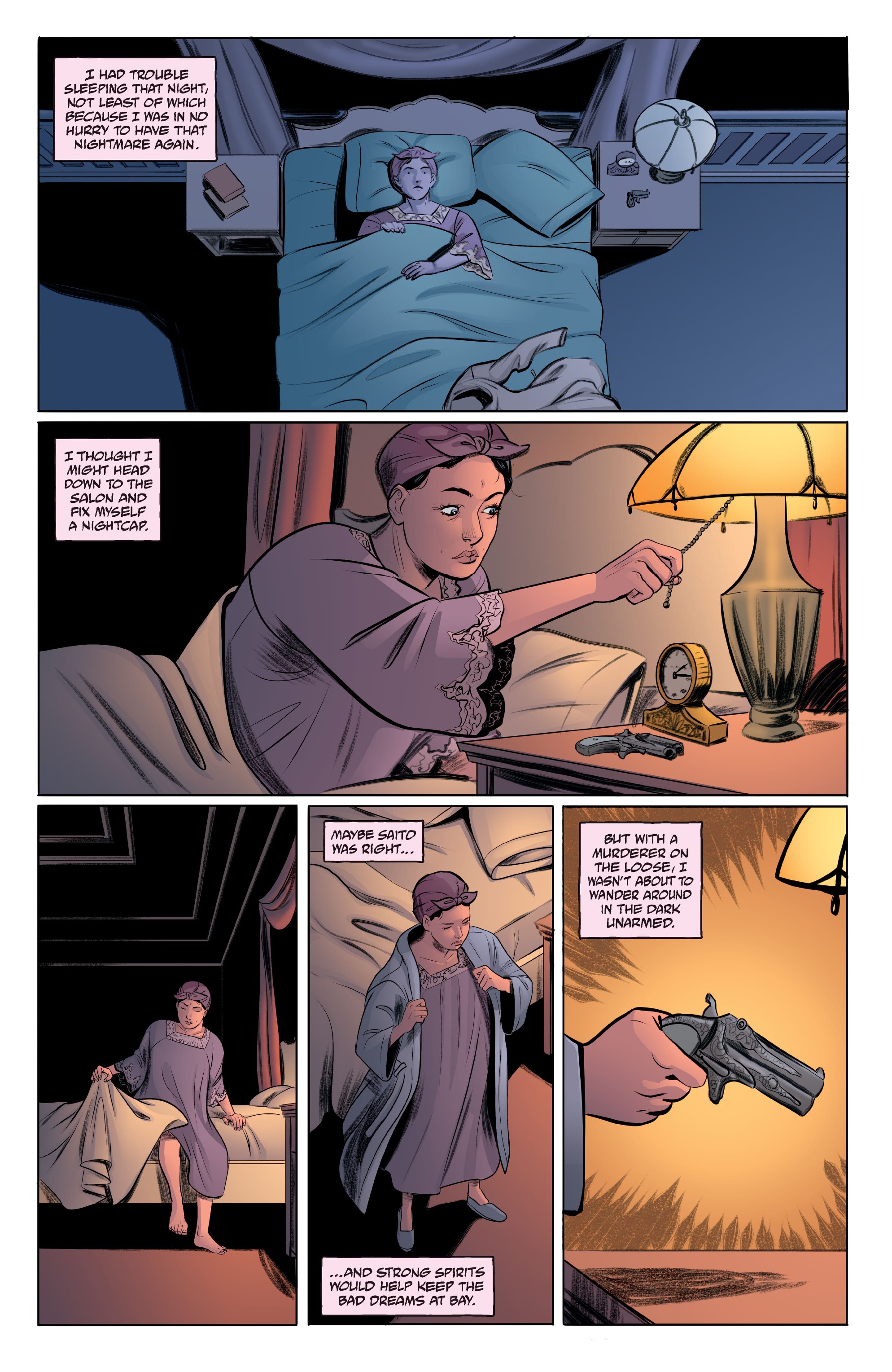 Read online The House of Lost Horizons: A Sarah Jewell Mystery comic -  Issue #3 - 18