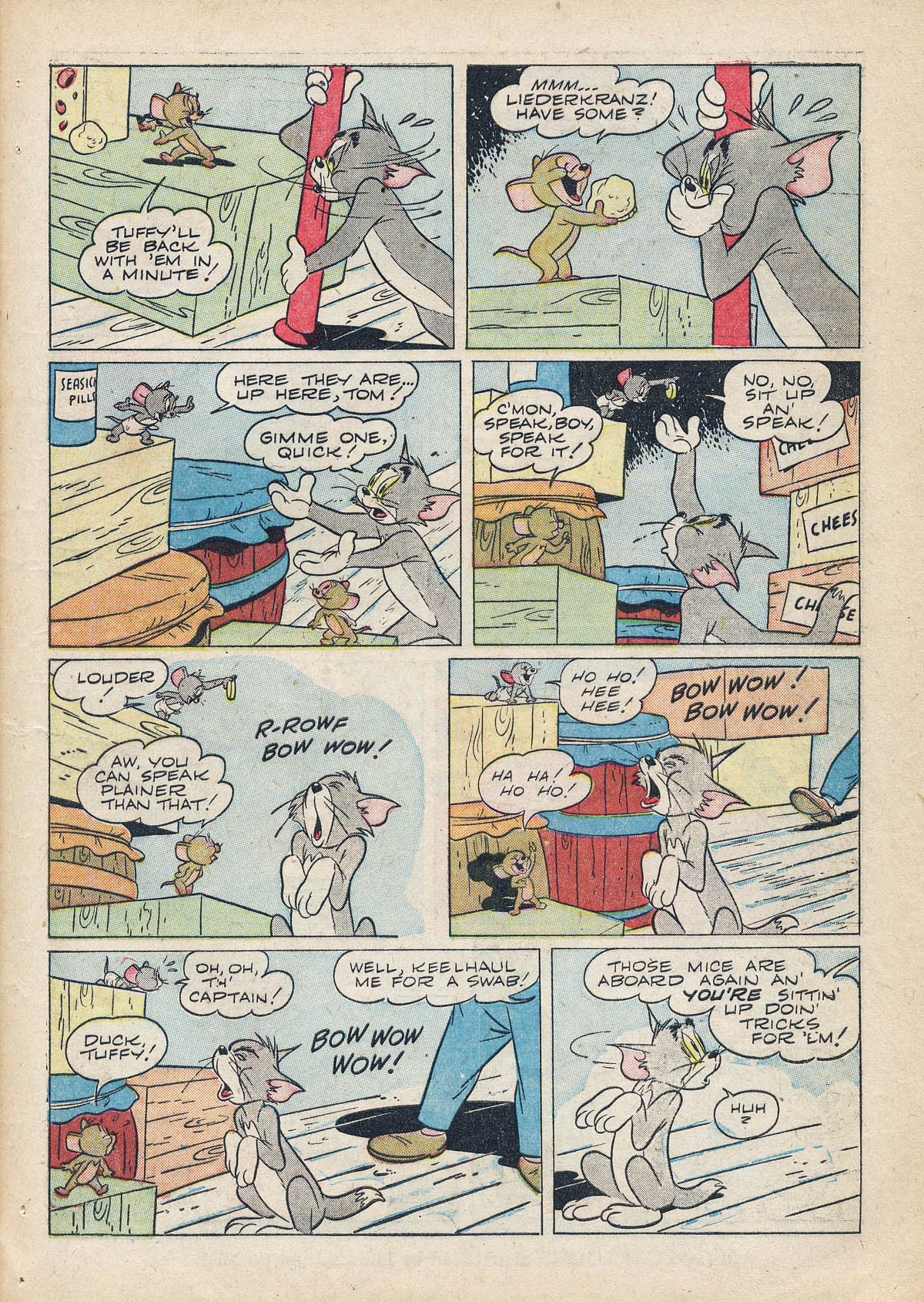 Read online Tom & Jerry Comics comic -  Issue #62 - 12