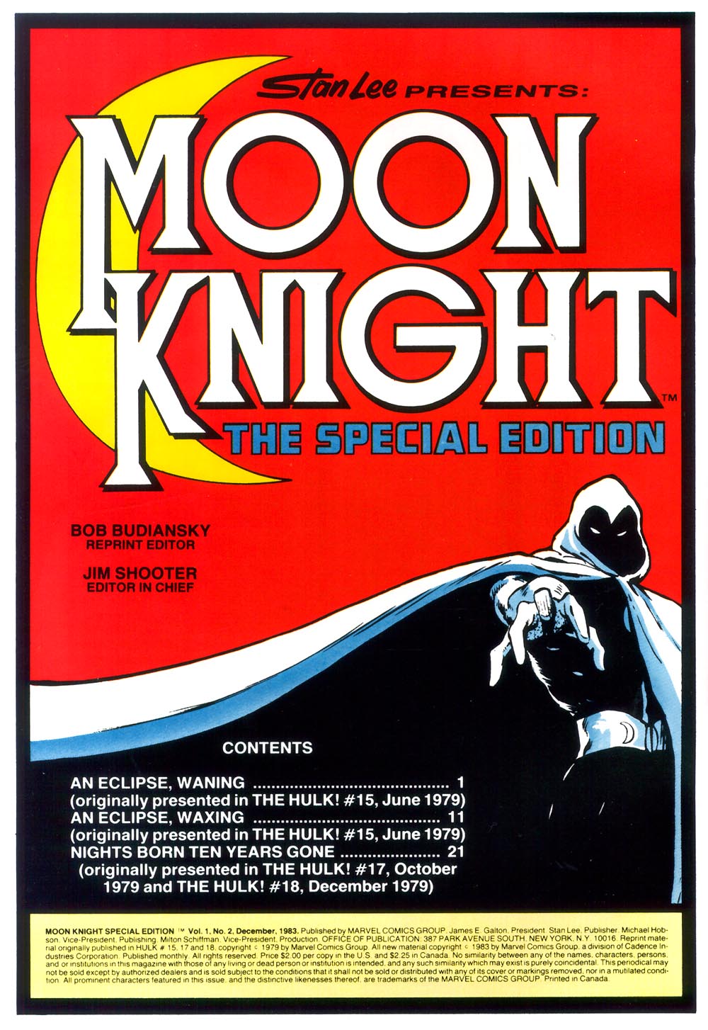 Read online Moon Knight Special Edition comic -  Issue #2 - 3