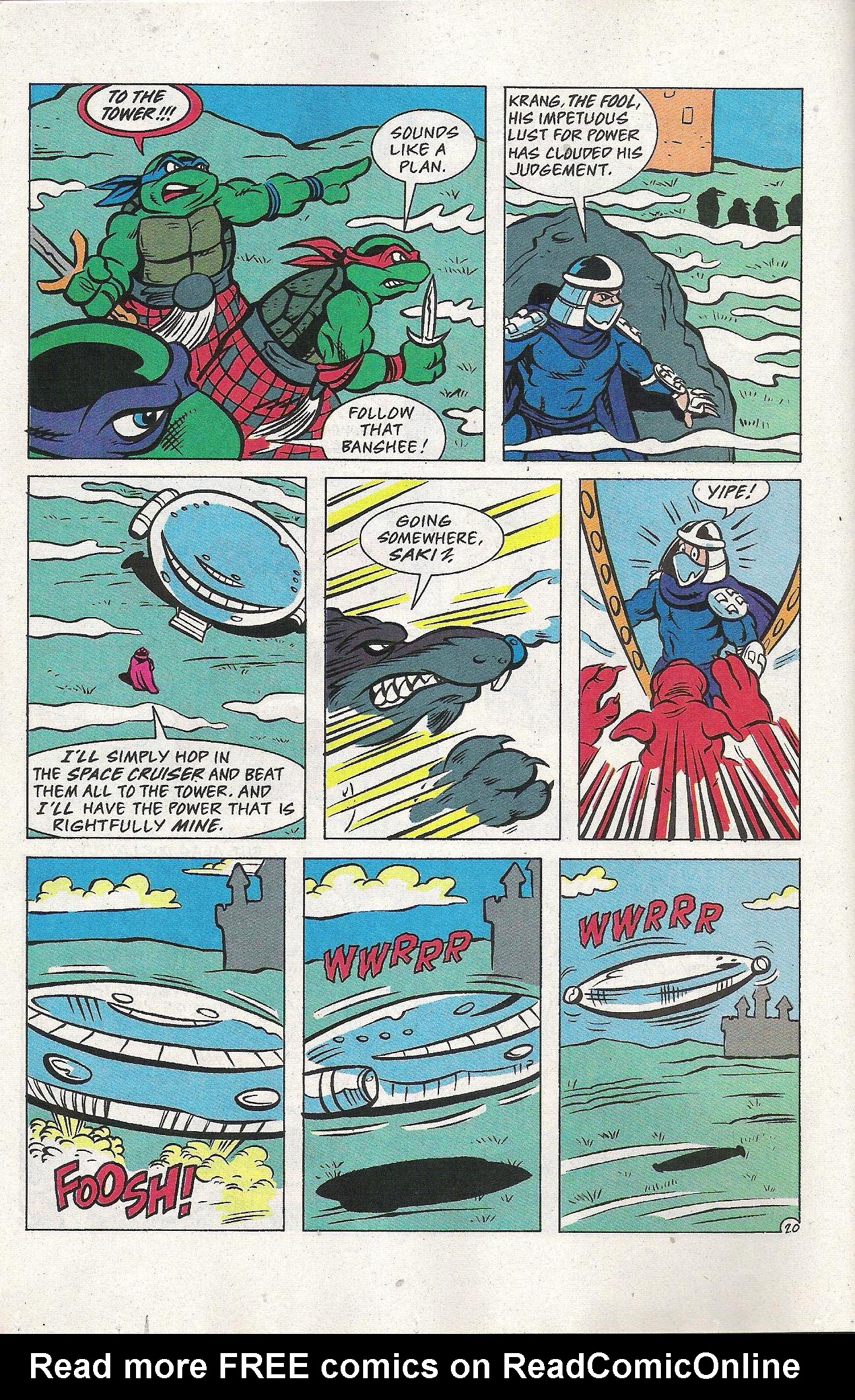 Read online Teenage Mutant Ninja Turtles Adventures (1989) comic -  Issue # _Special 6 - 23
