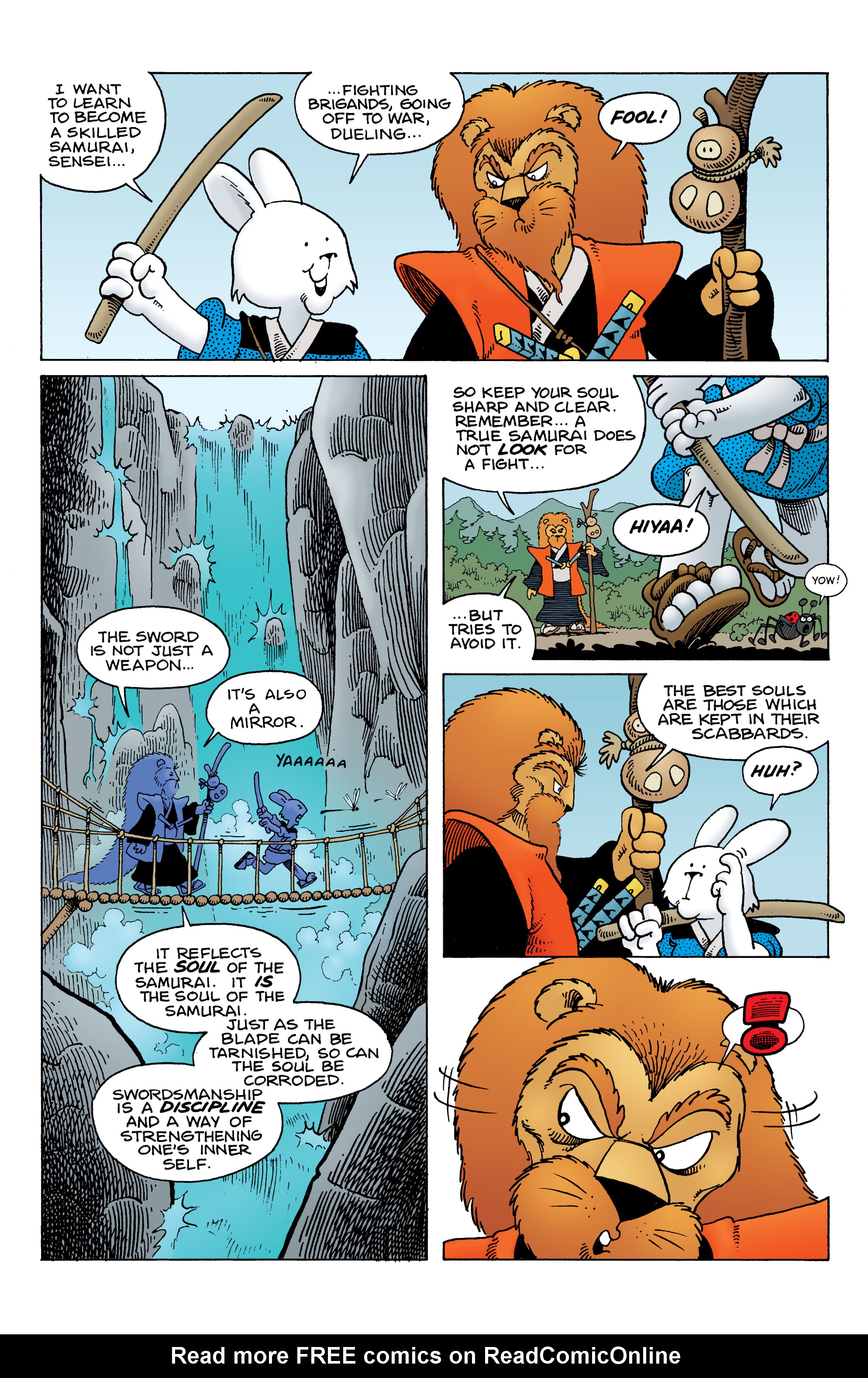 Read online Usagi Yojimbo Color Classics comic -  Issue #2 - 5