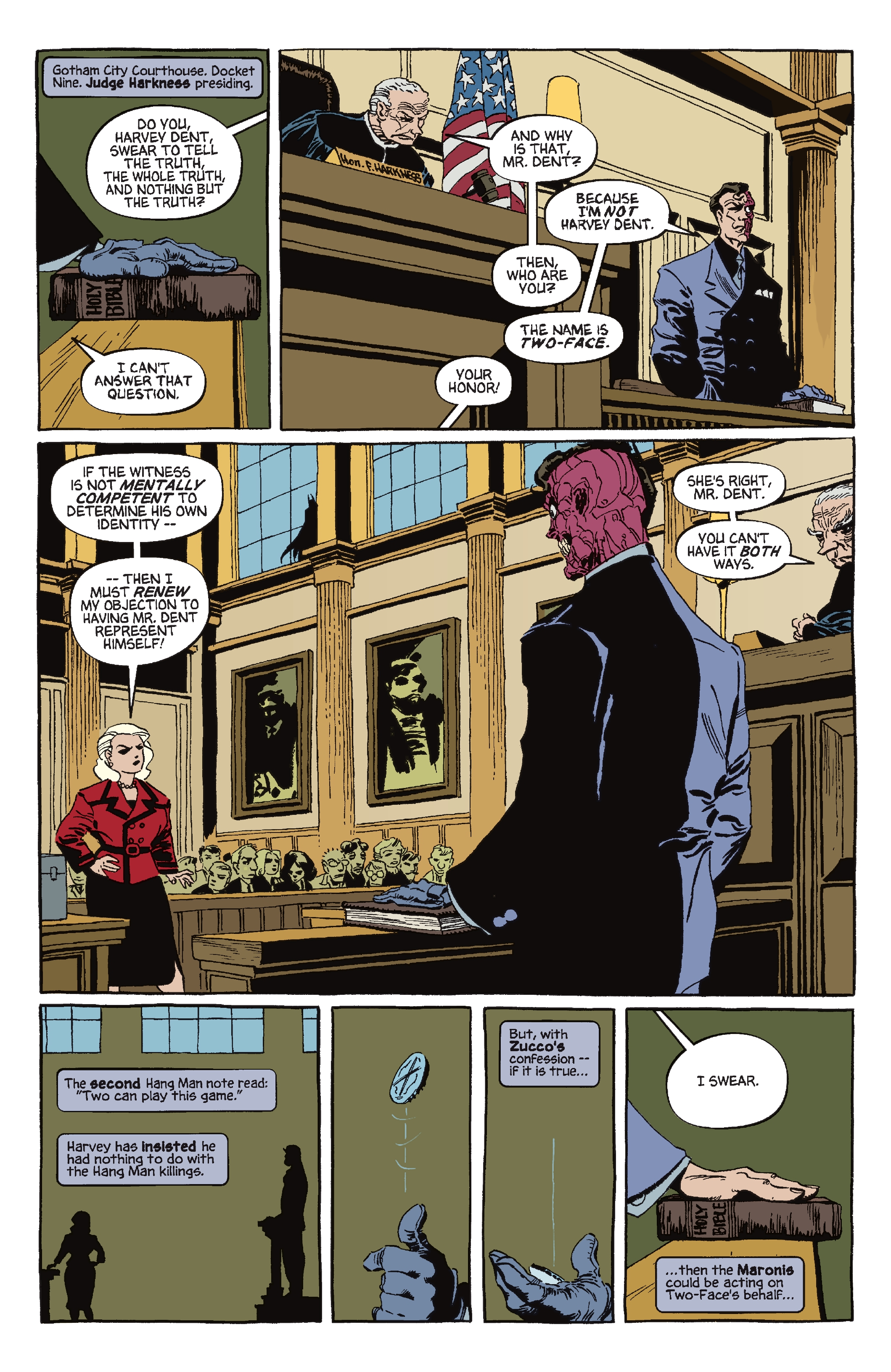 Read online Batman: Dark Victory (1999) comic -  Issue # _Batman - The Long Halloween Deluxe Edition The Sequel Dark Victory (Part 3) - 88