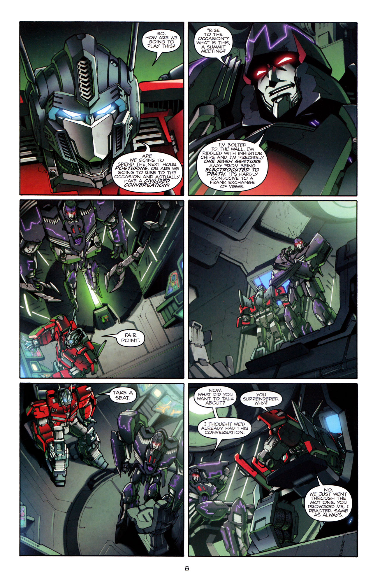Read online The Transformers (2009) comic -  Issue #22 - 11