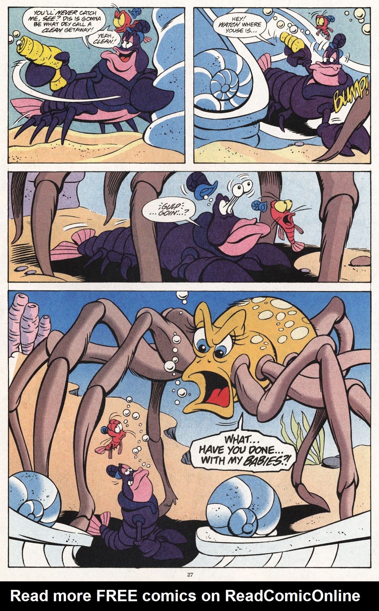Read online Disney's The Little Mermaid comic -  Issue #2 - 28