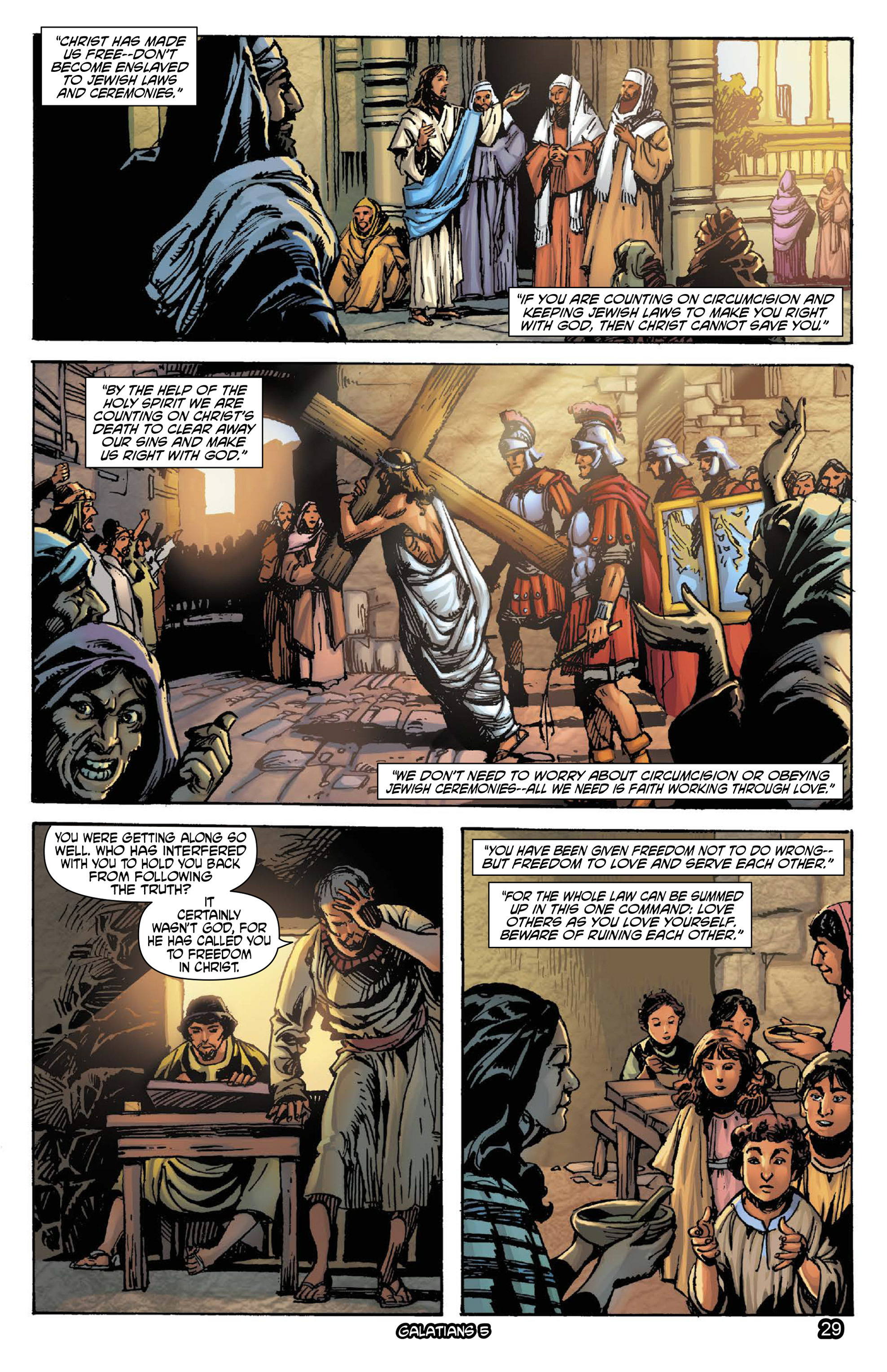 Read online The Kingstone Bible comic -  Issue #11 - 33