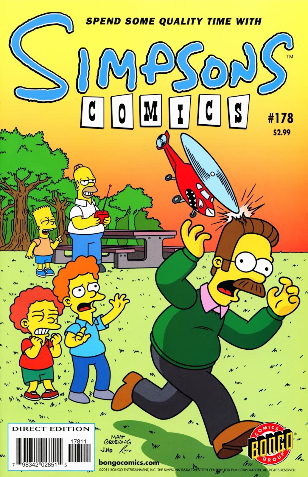 Simpsons Comics issue 178 - Page 1