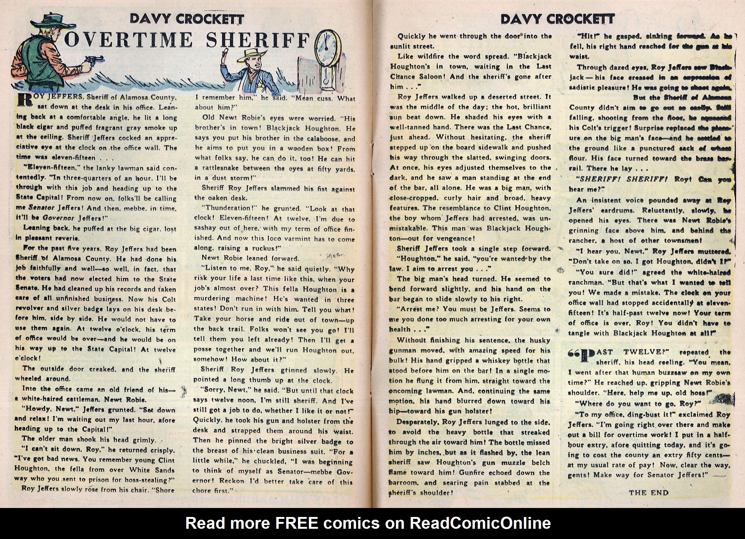 Read online Davy Crockett comic -  Issue #4 - 16