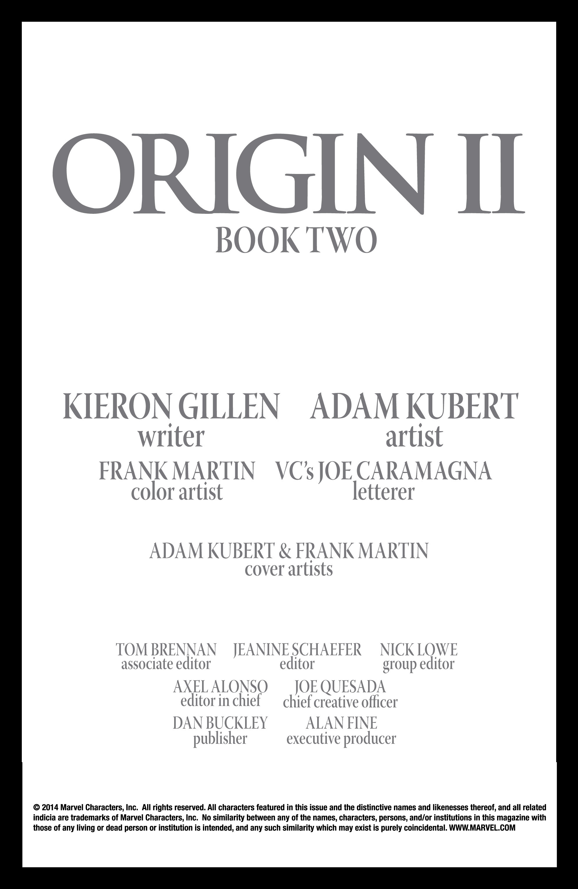 Read online Origin II comic -  Issue #2 - 2