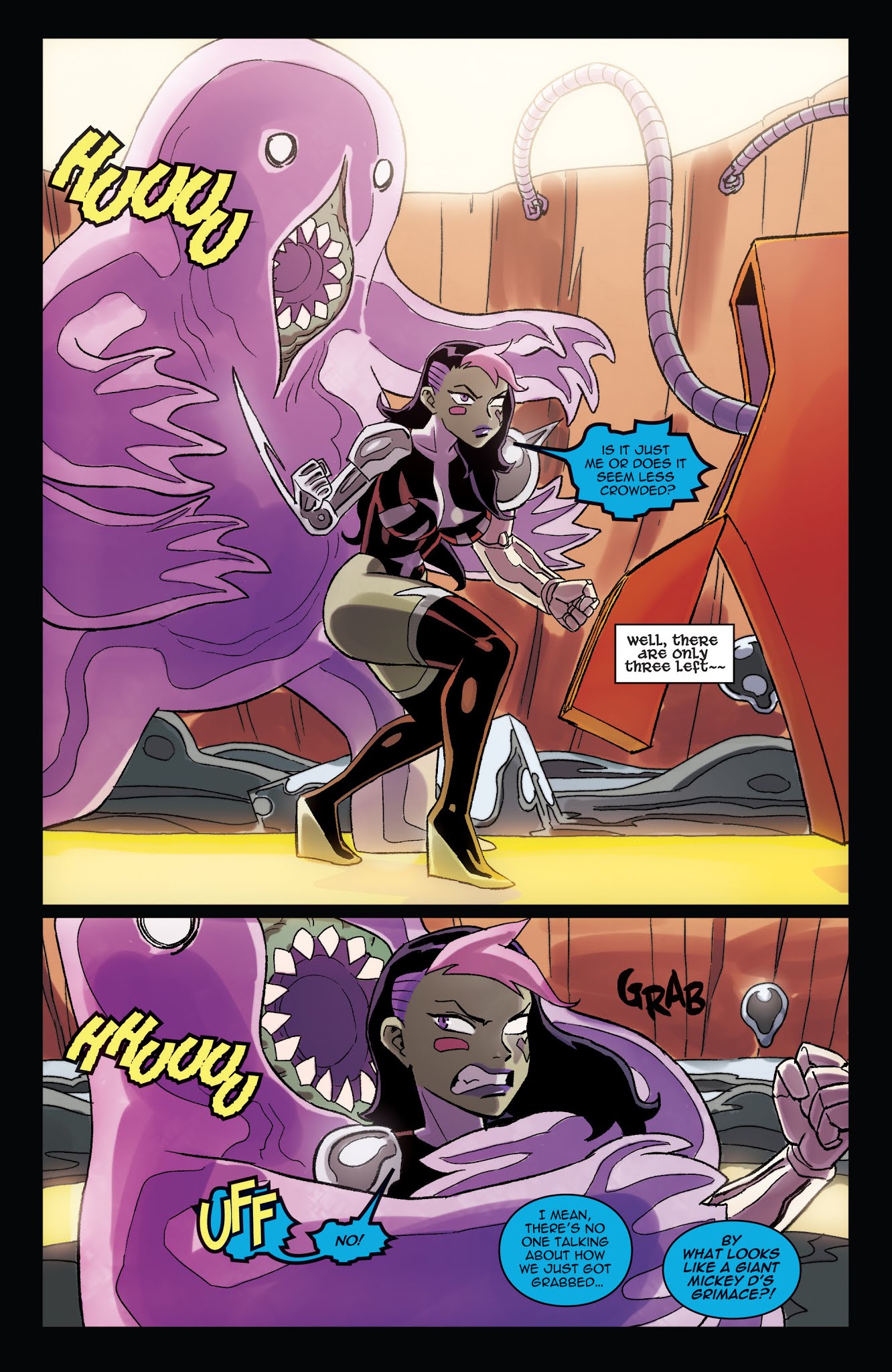 Read online Danger Doll Squad: Galactic Gladiators comic -  Issue #4 - 4