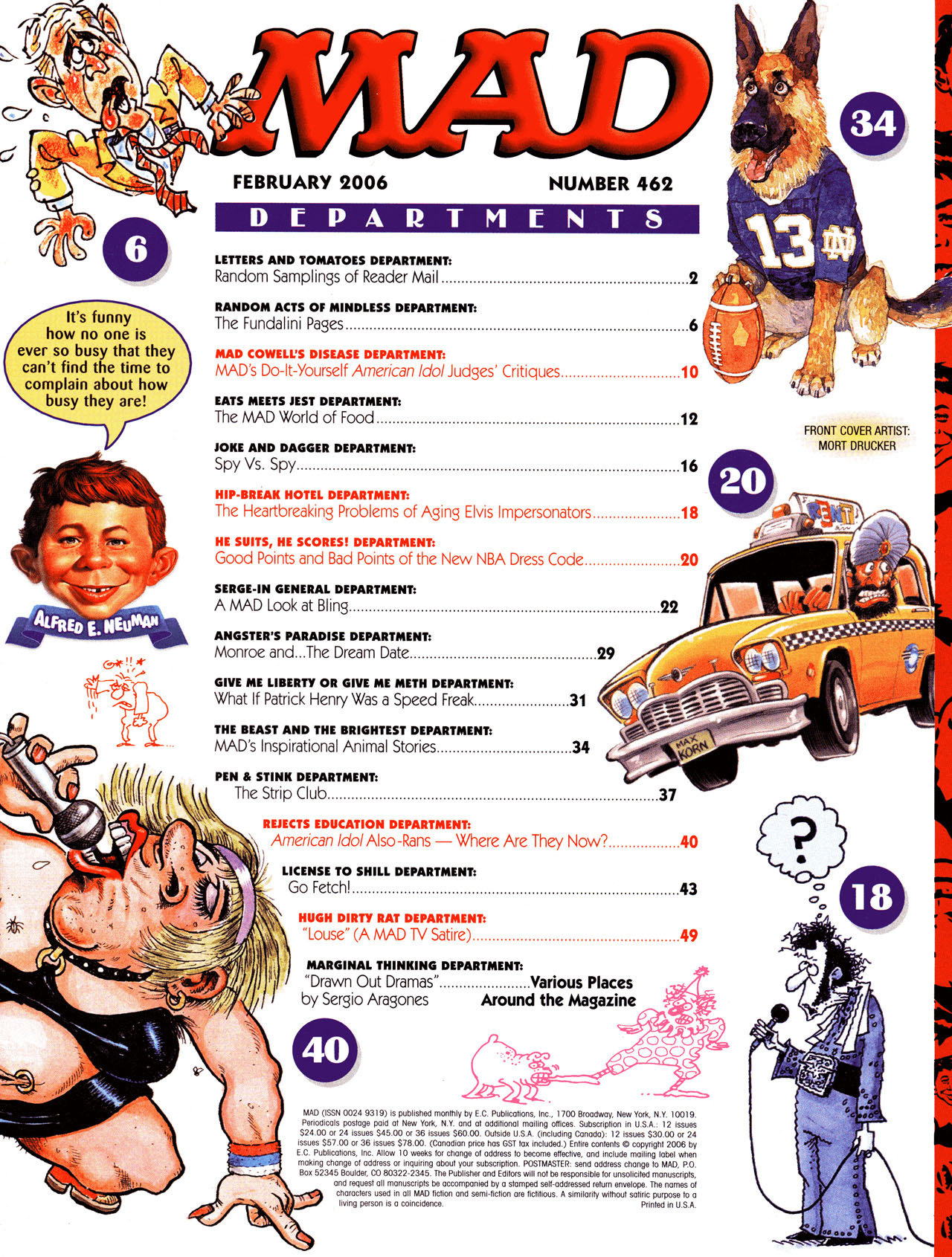 Read online MAD comic -  Issue #462 - 2