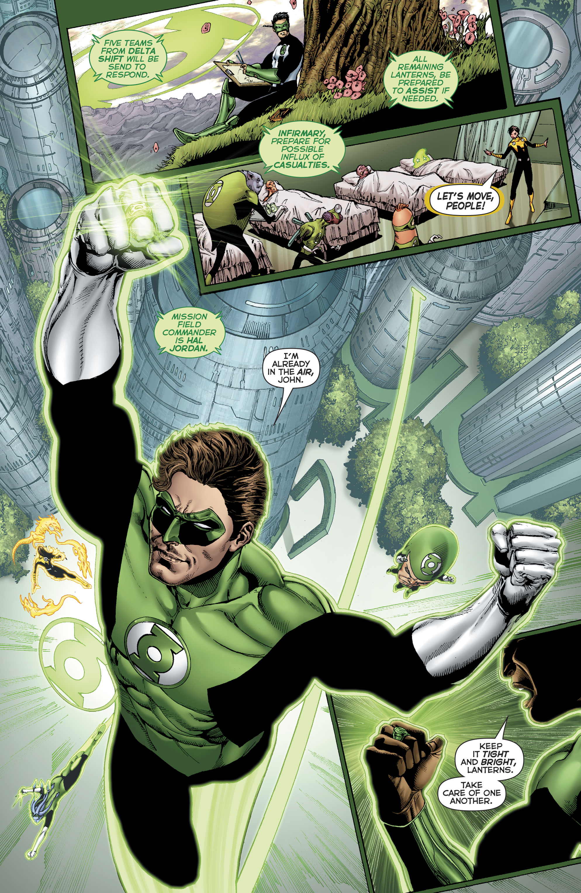 Read online Hal Jordan And The Green Lantern Corps comic -  Issue #22 - 8