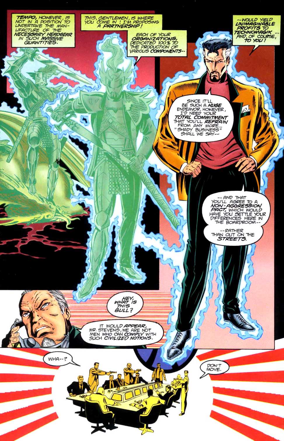 Read online Doctor Strange: Sorcerer Supreme comic -  Issue #83 - 7