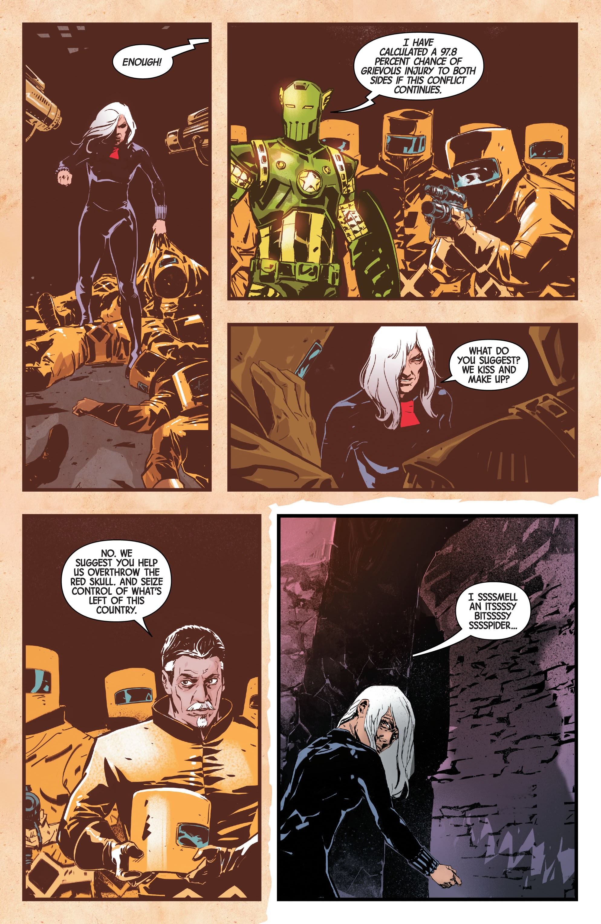 Read online Wastelanders comic -  Issue # Black Widow - 13