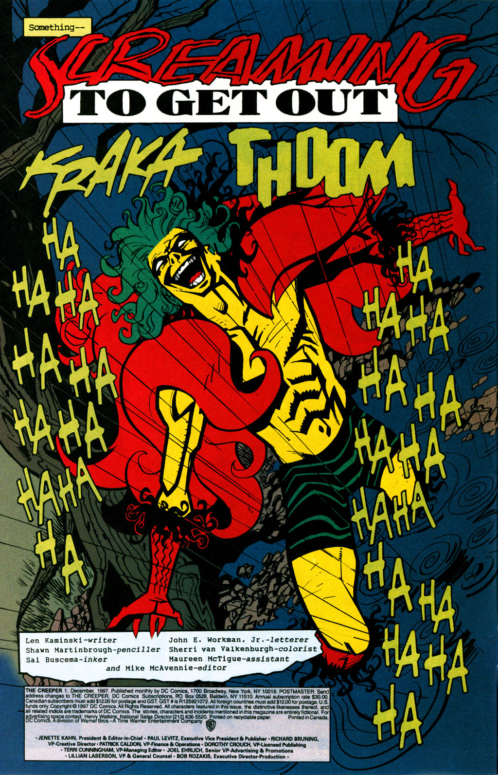 Read online The Creeper (1997) comic -  Issue #1 - 5